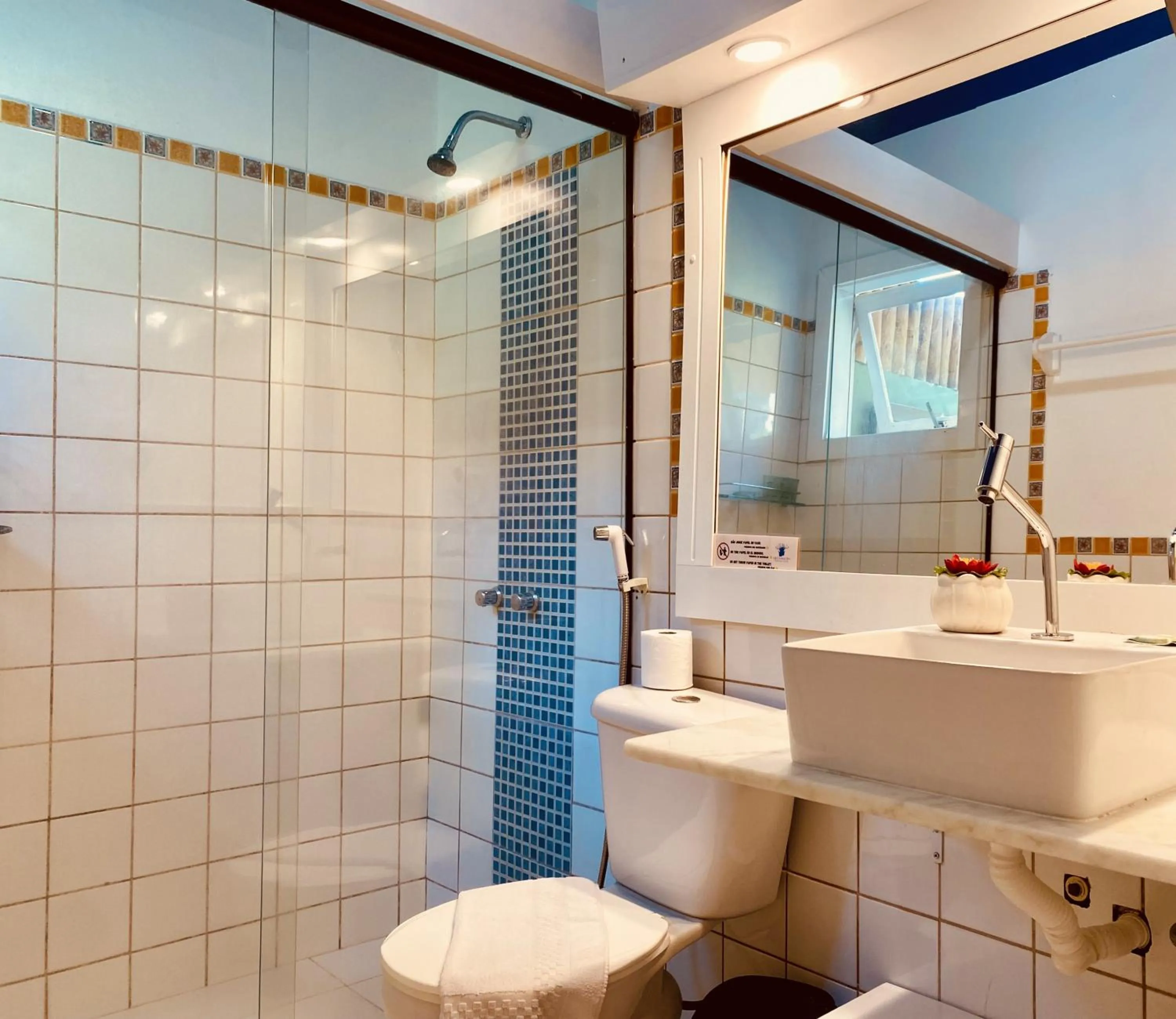 Shower in Villa Baobá Pousada & Spa