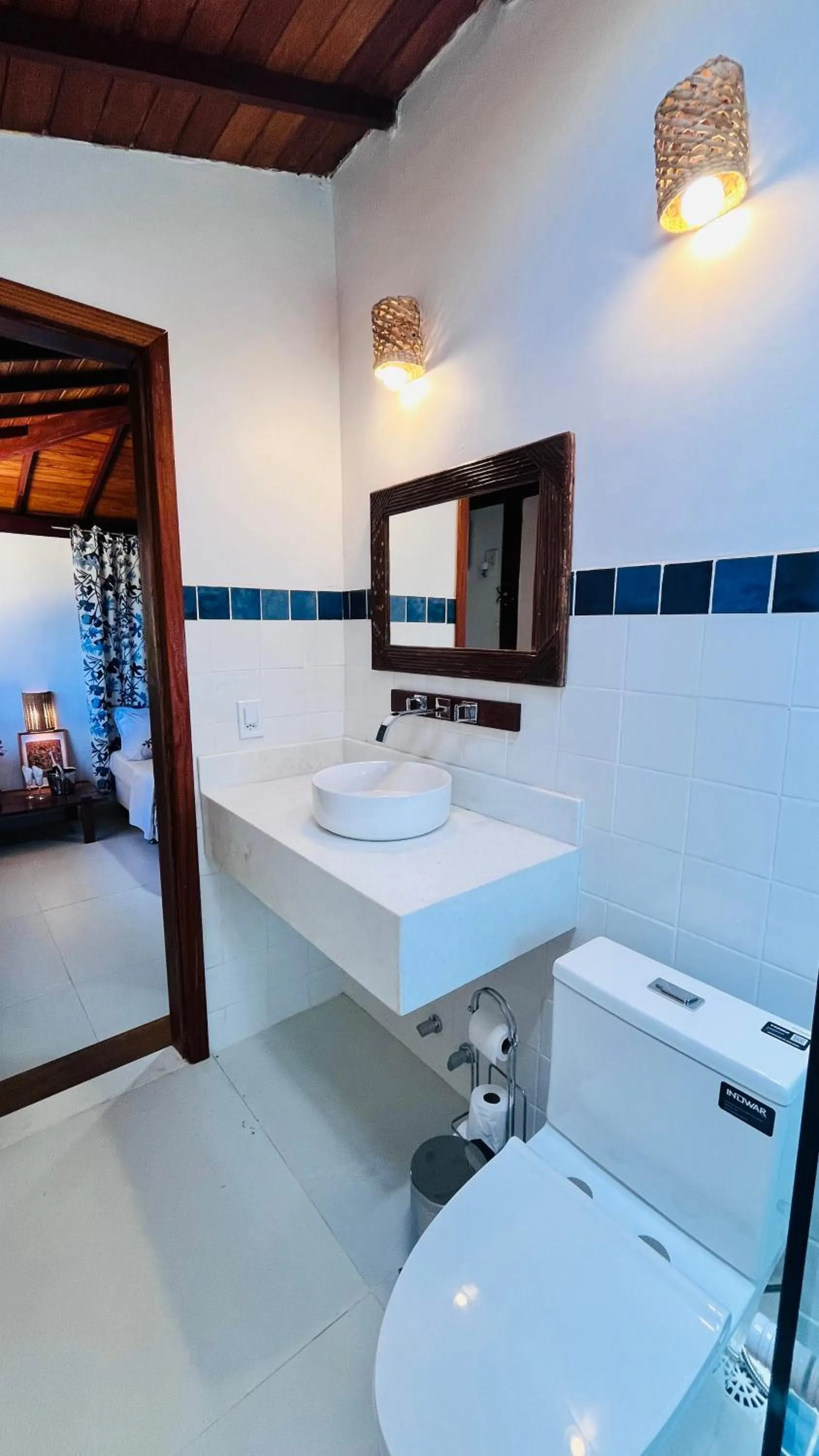 Bathroom in Villa Baobá Pousada & Spa