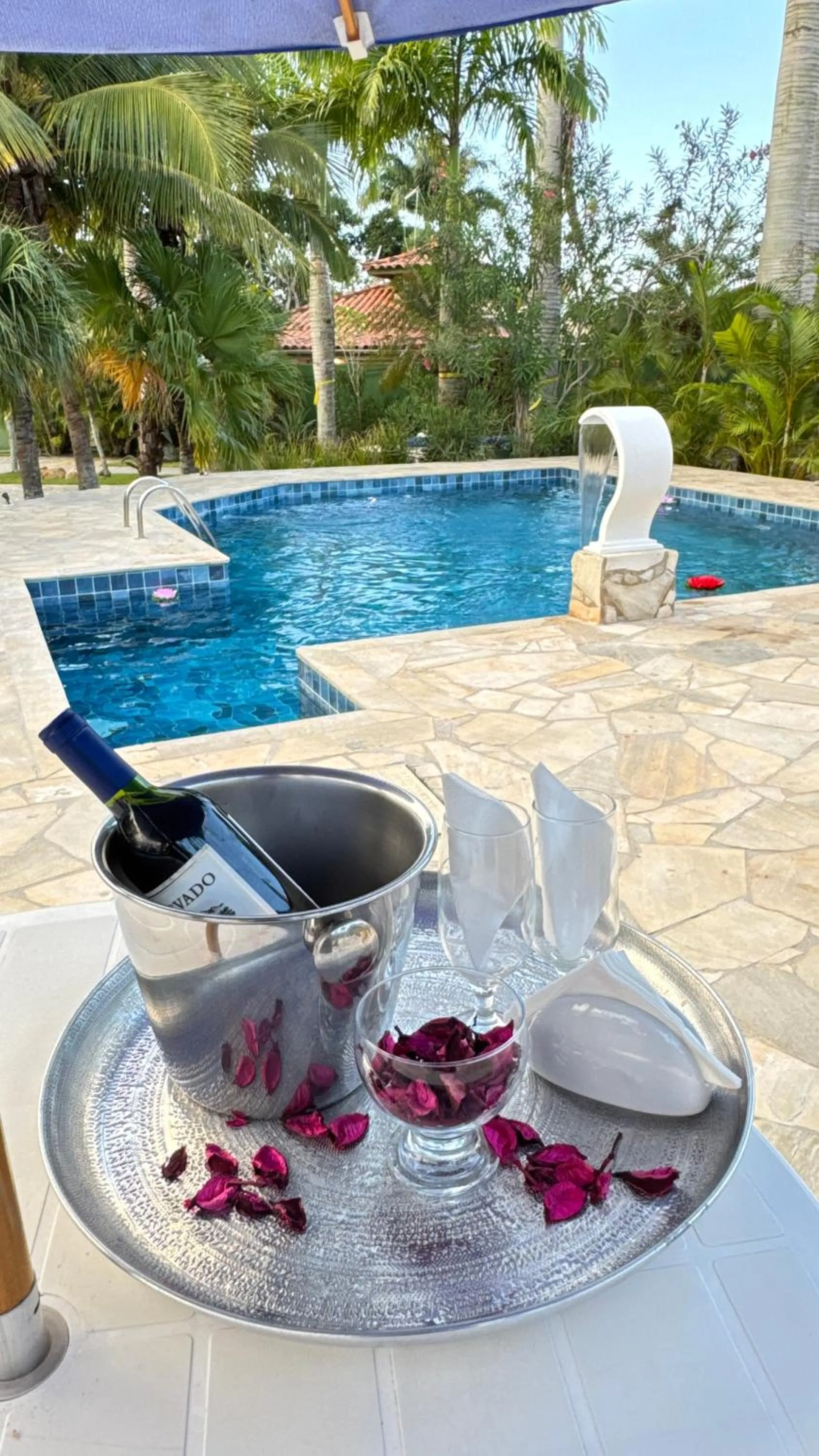 Swimming pool in Villa Baobá Pousada & Spa