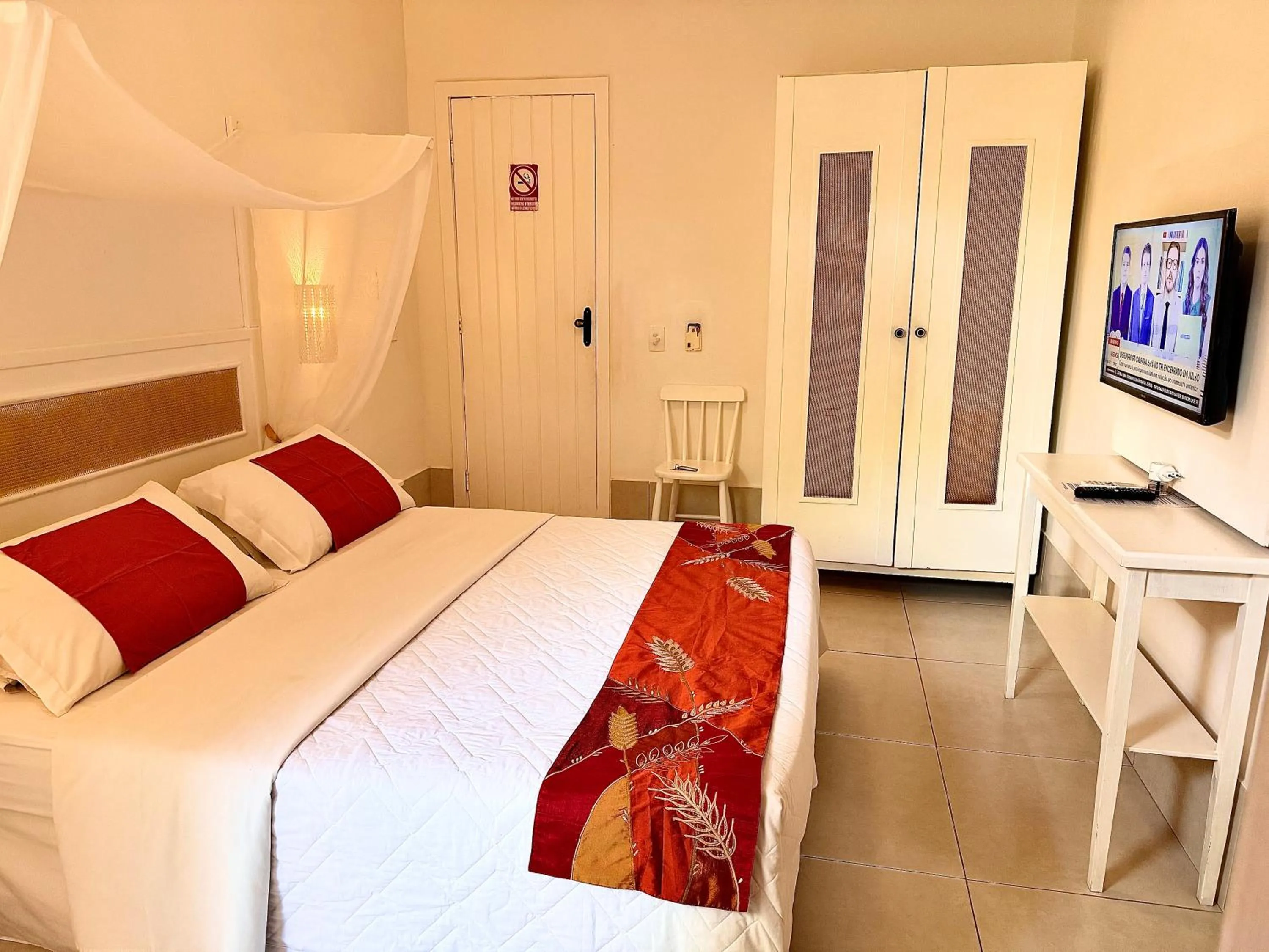 Bed in Villa Baobá Pousada & Spa