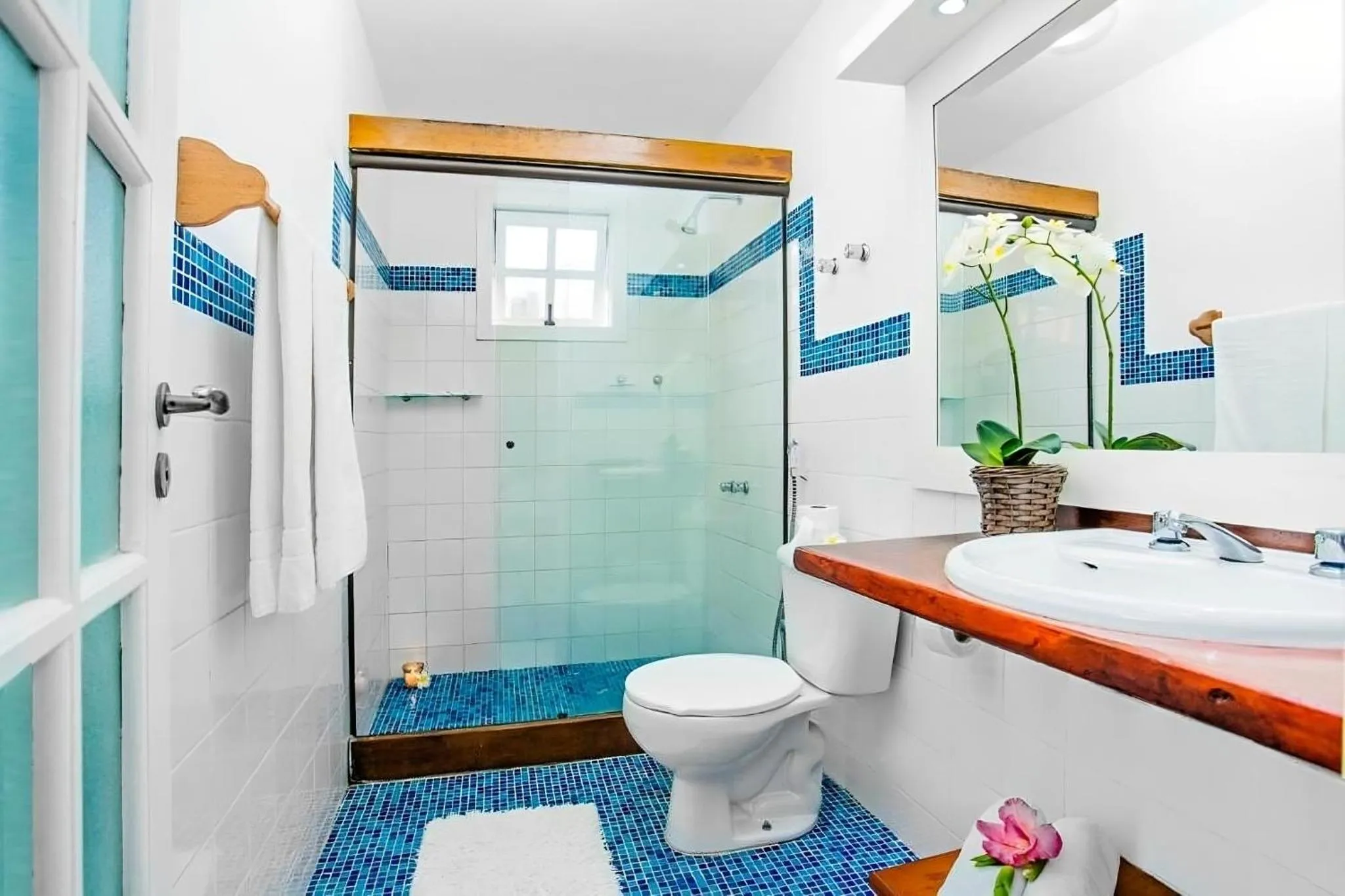 Bathroom in Villa Baobá Pousada & Spa