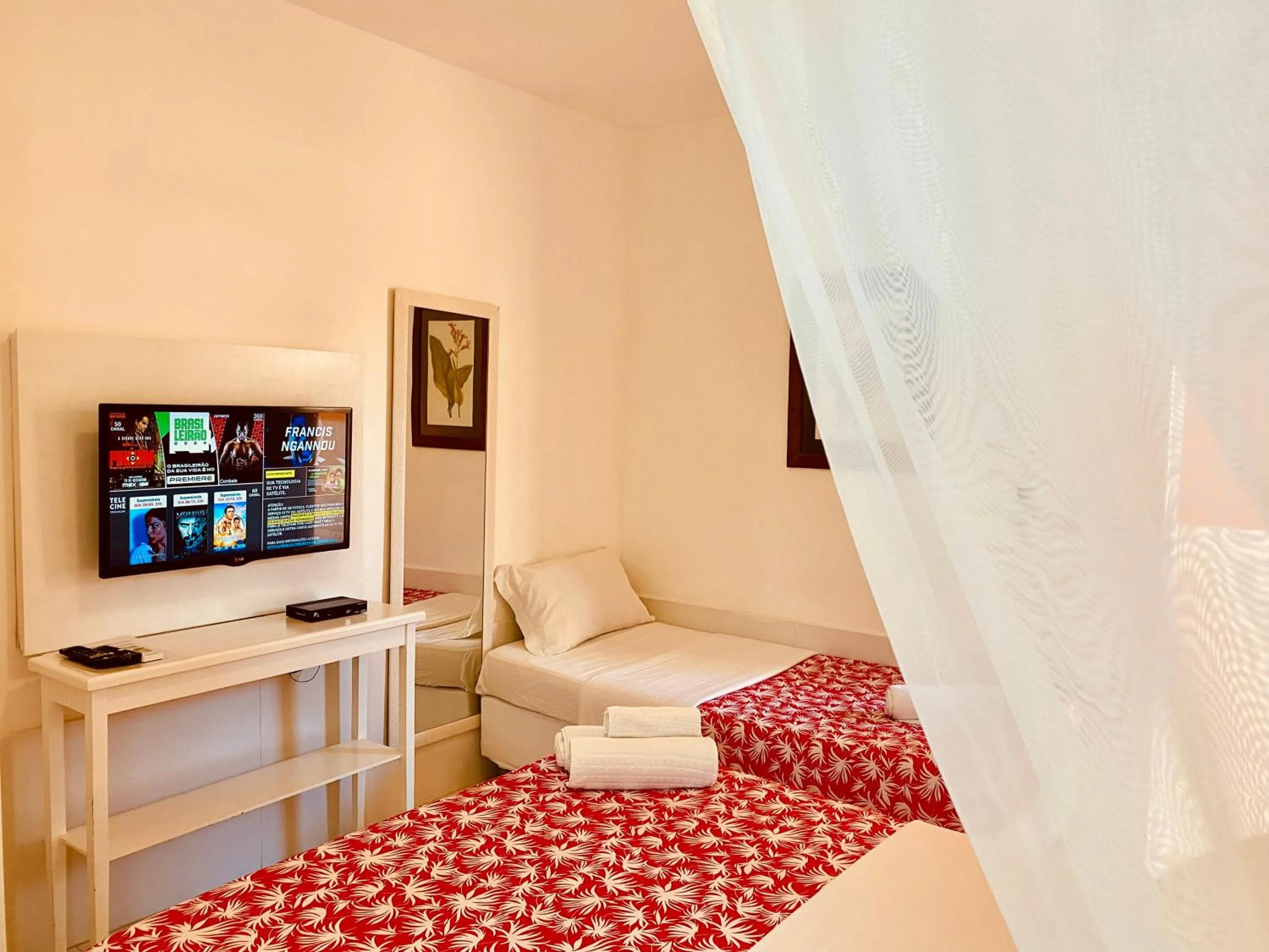 Bed in Villa Baobá Pousada & Spa