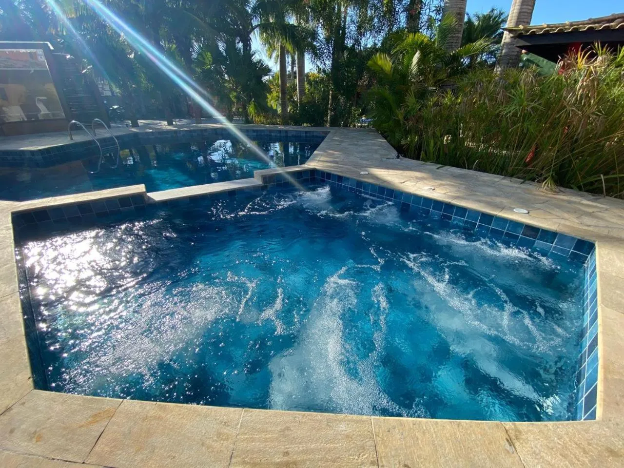 Hot Tub in Villa Baobá Pousada & Spa