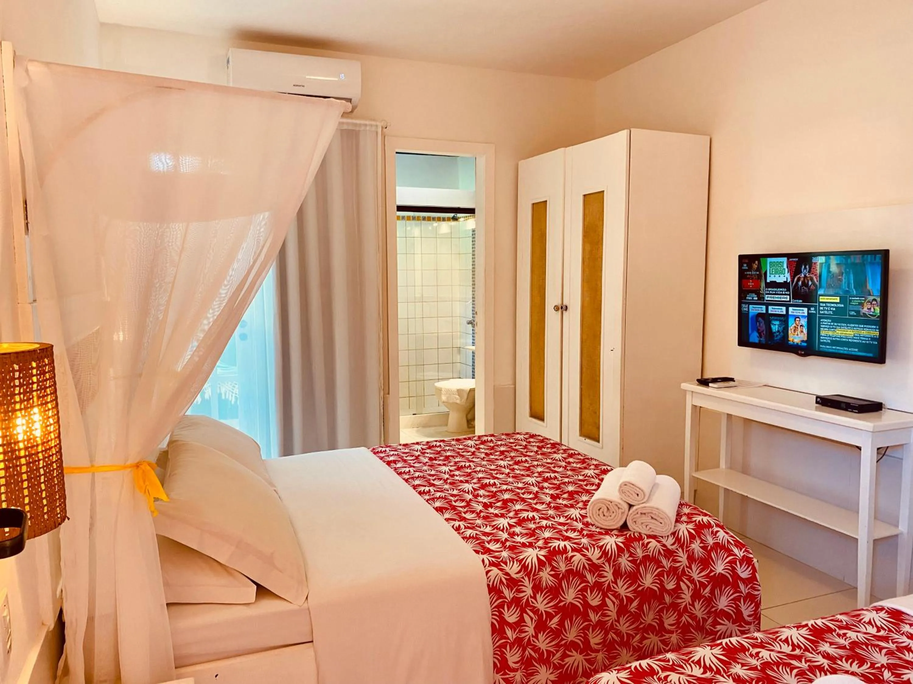 Bed in Villa Baobá Pousada & Spa