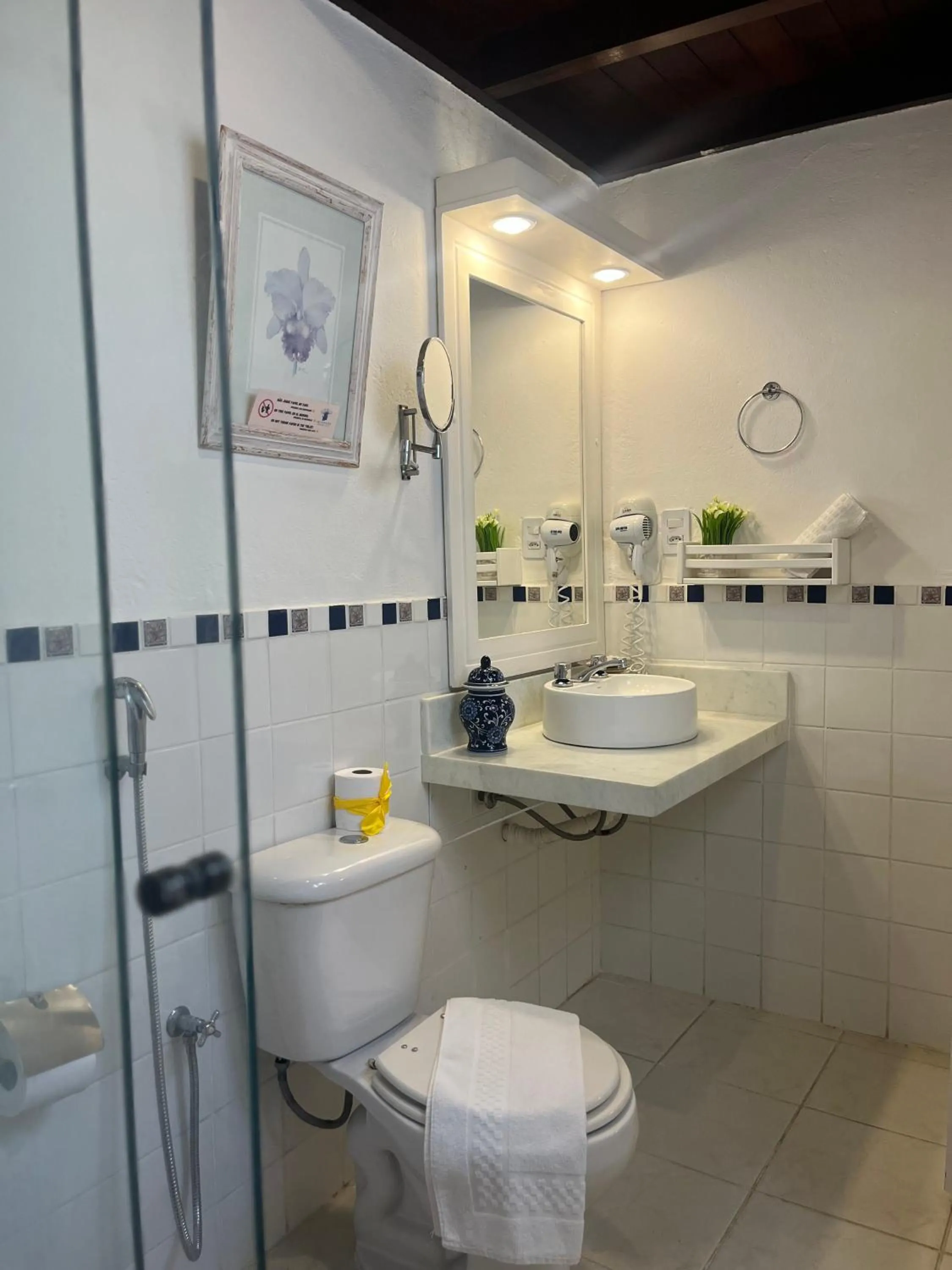 Bathroom in Villa Baobá Pousada & Spa