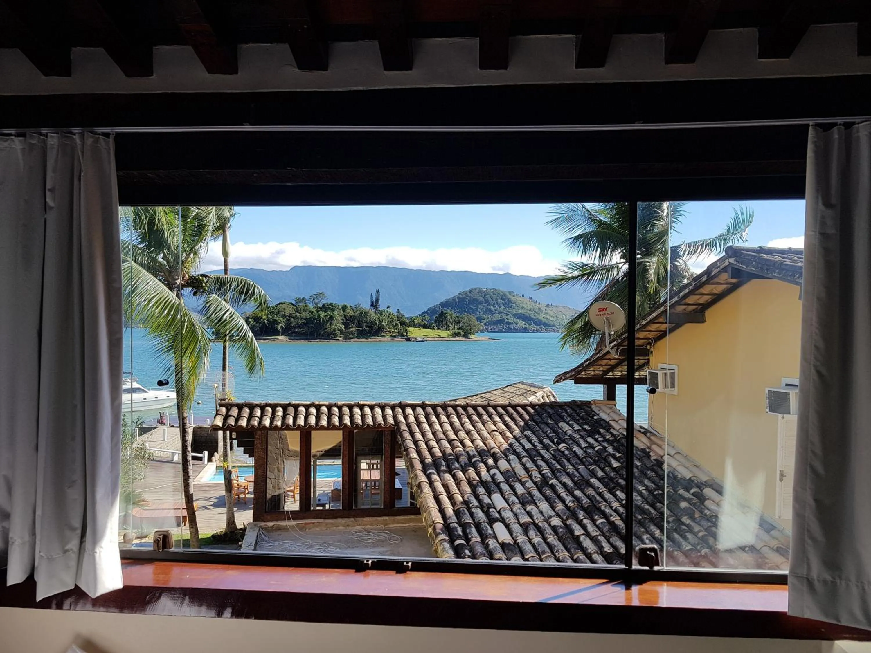 Sea view in Pousada Costa do Sapê