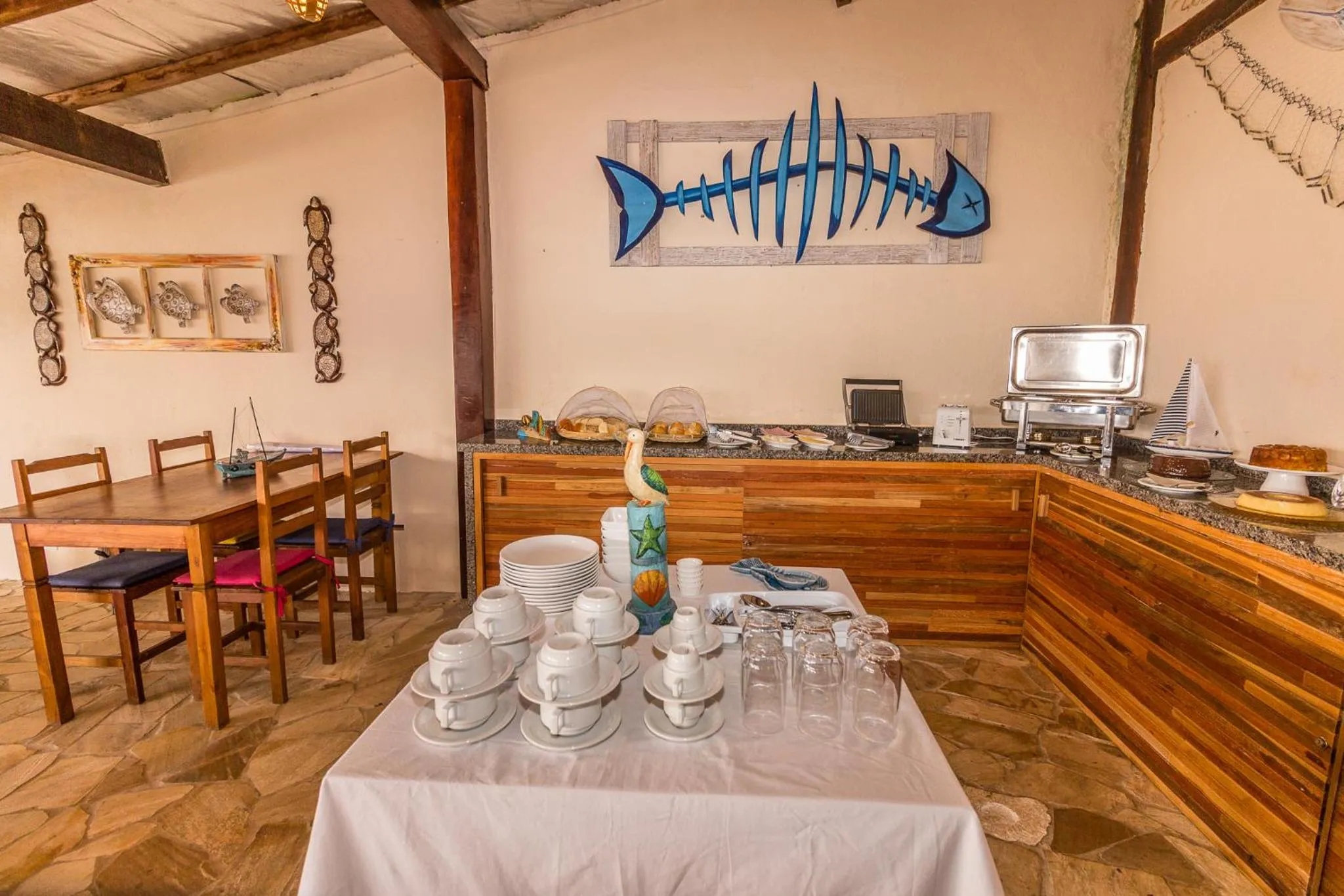 Breakfast in Pousada Costa do Sapê