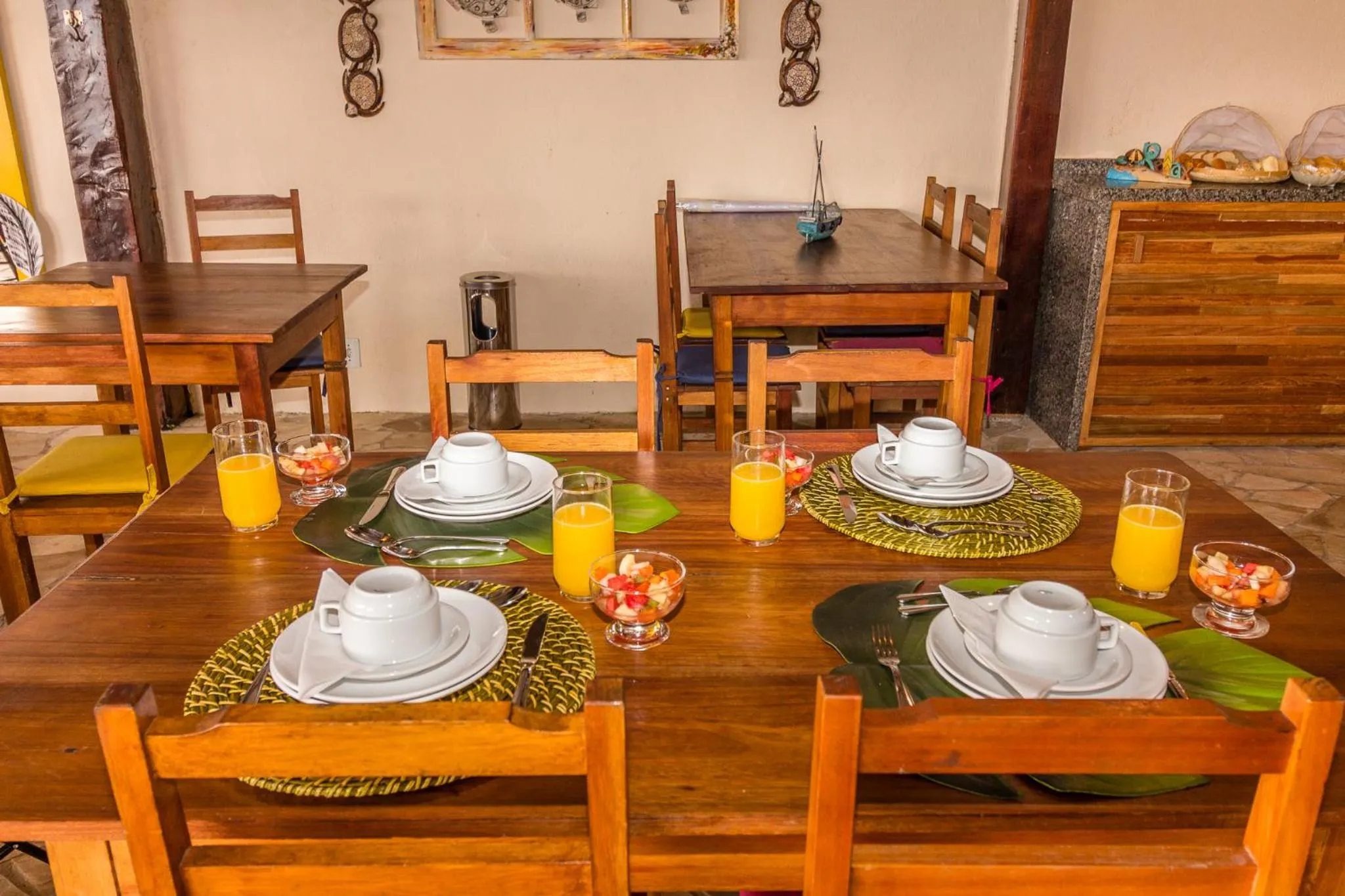 Breakfast in Pousada Costa do Sapê