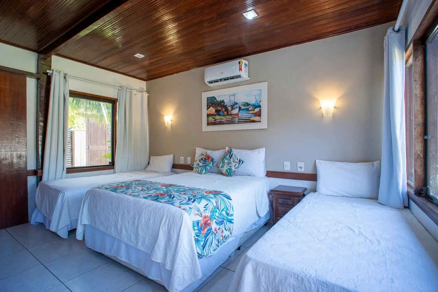 Bed in Pousada Maria Maria Búzios