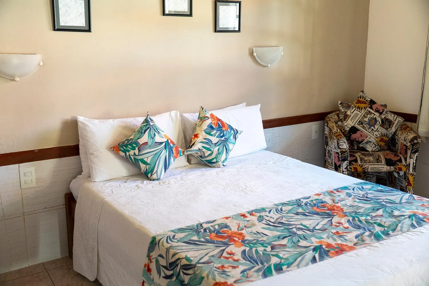 Bed in Pousada Maria Maria Búzios