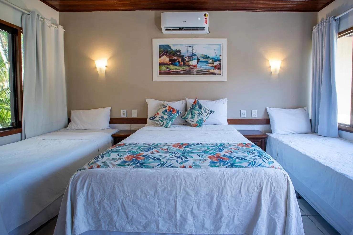 Bed in Pousada Maria Maria Búzios