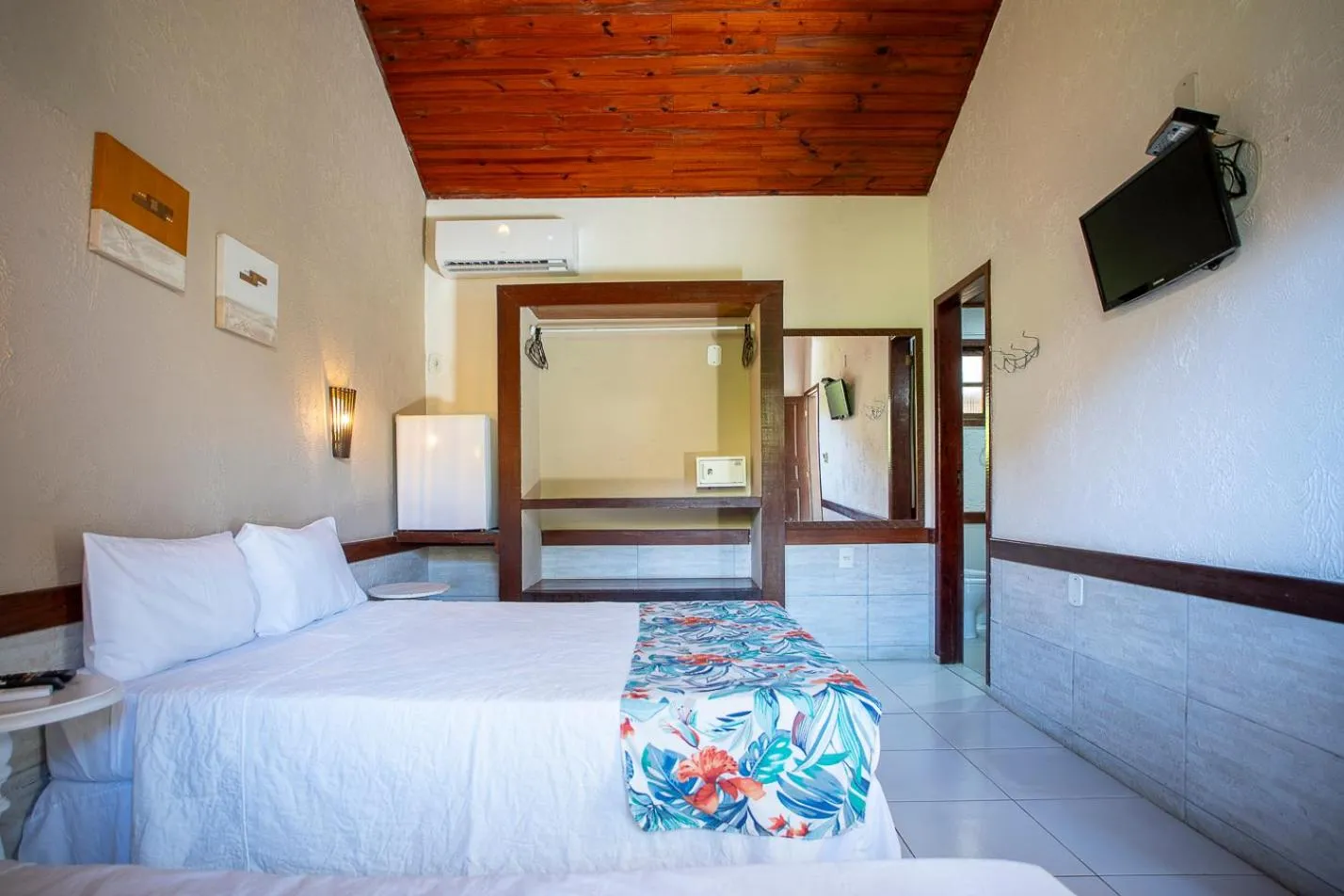 Bed in Pousada Maria Maria Búzios