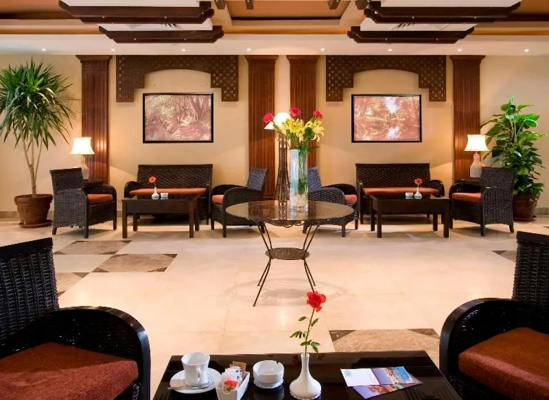 Lobby or reception in Swiss Inn Plaza Hotel