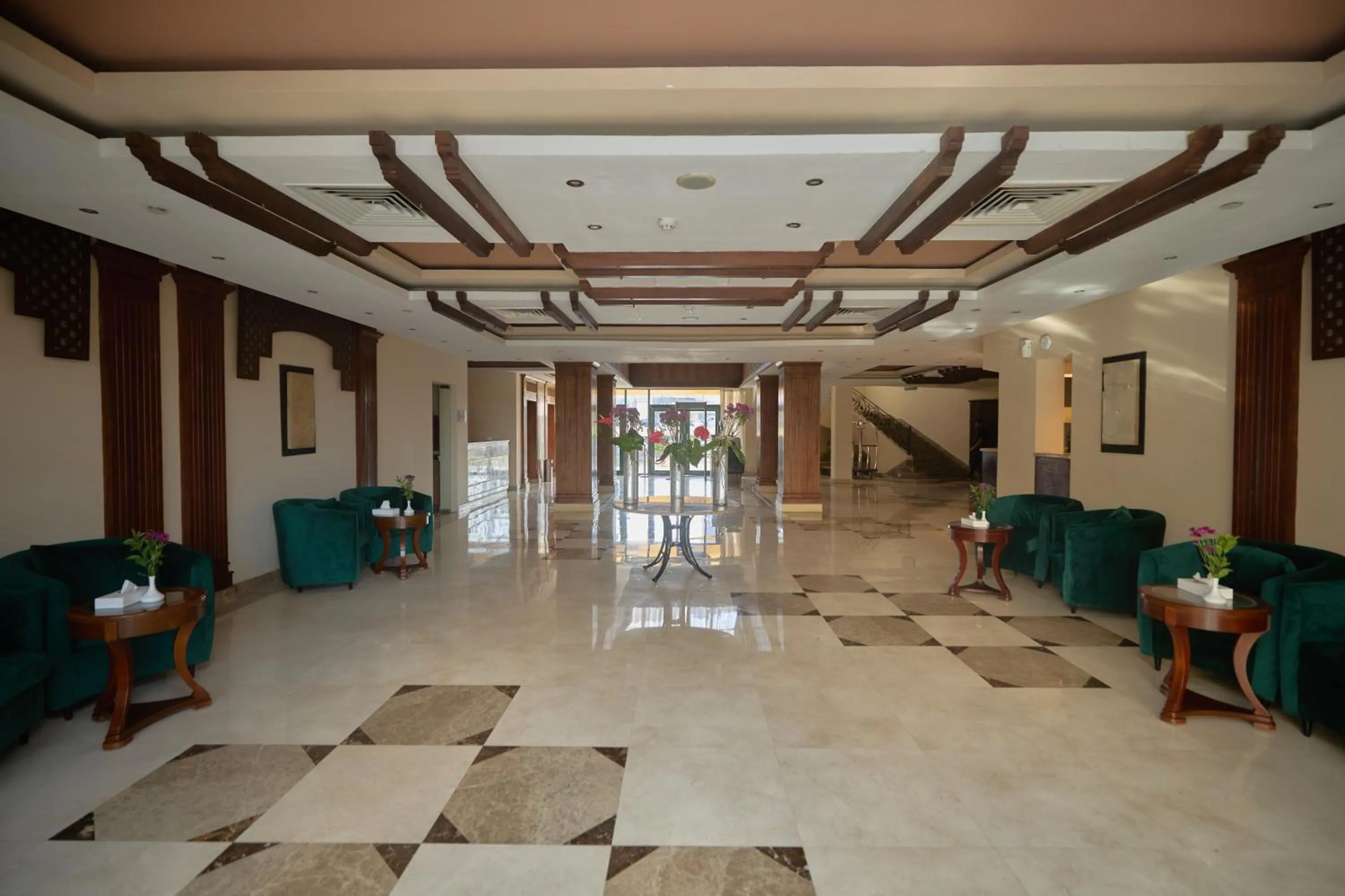 Lobby or reception in Swiss Inn Plaza Hotel