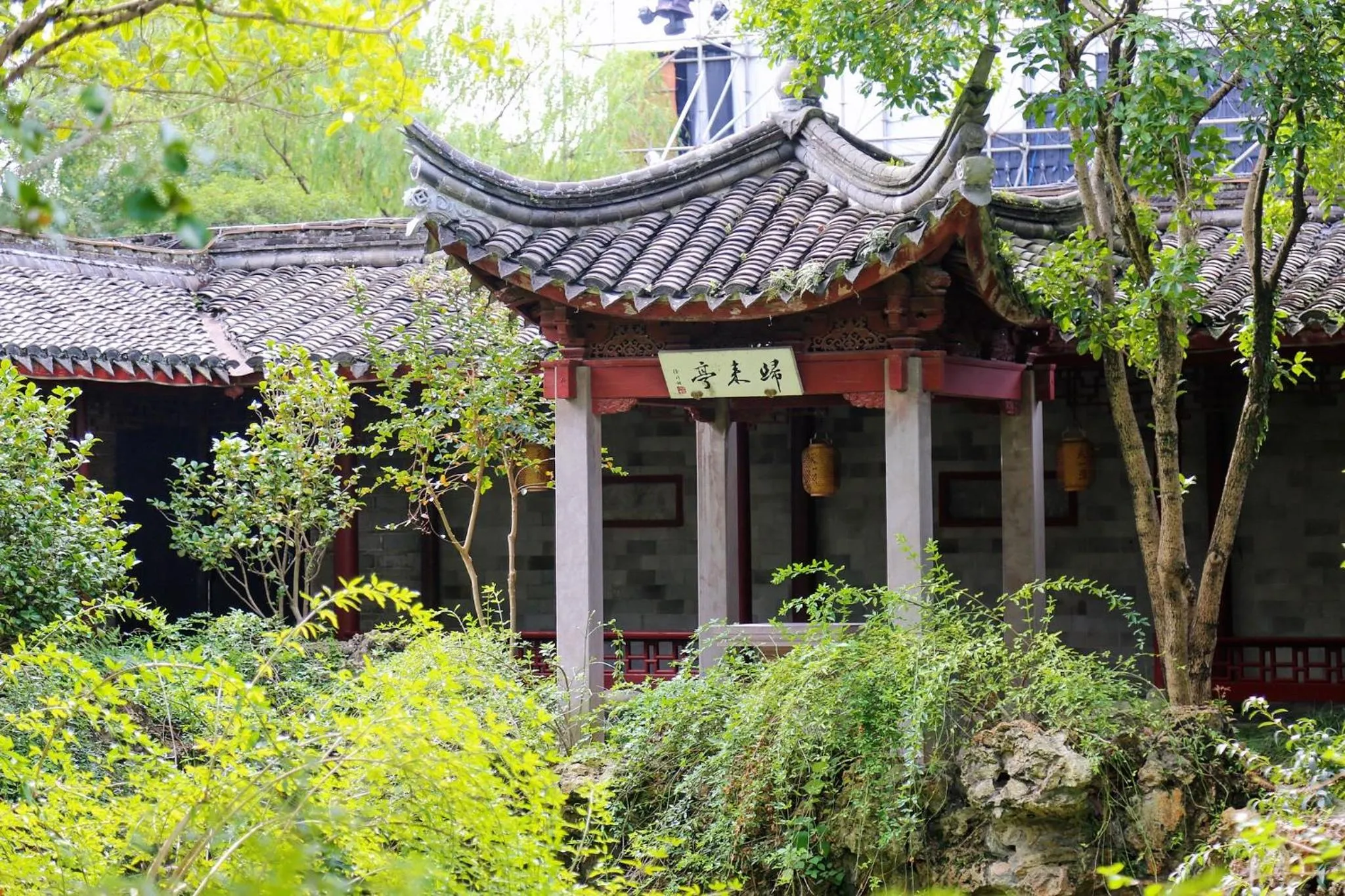 Nearby landmark in Shangri-La Ningbo