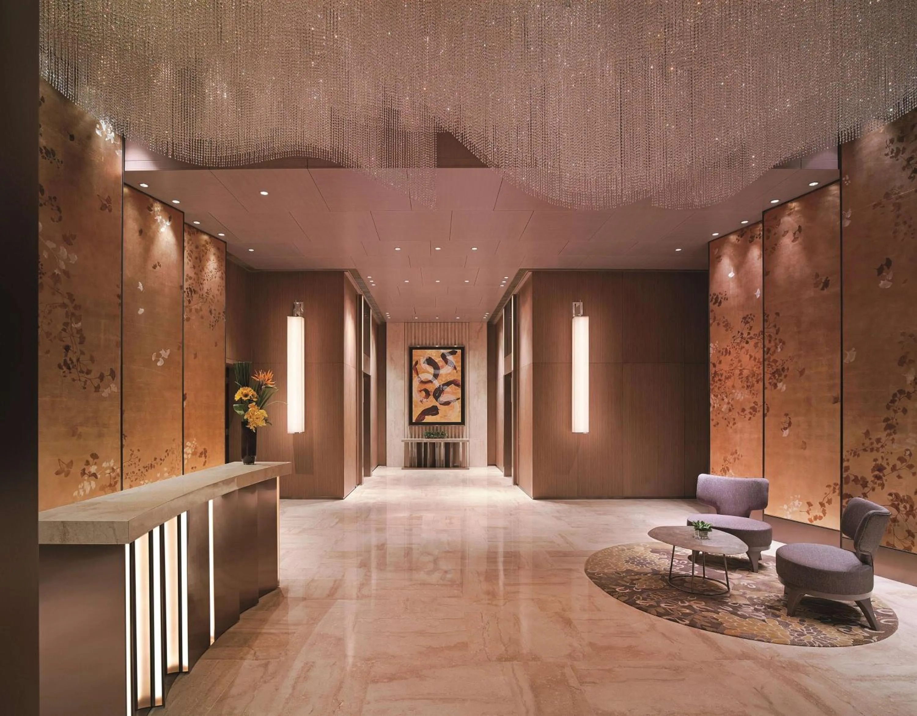 Lobby or reception in Shangri-La Ningbo