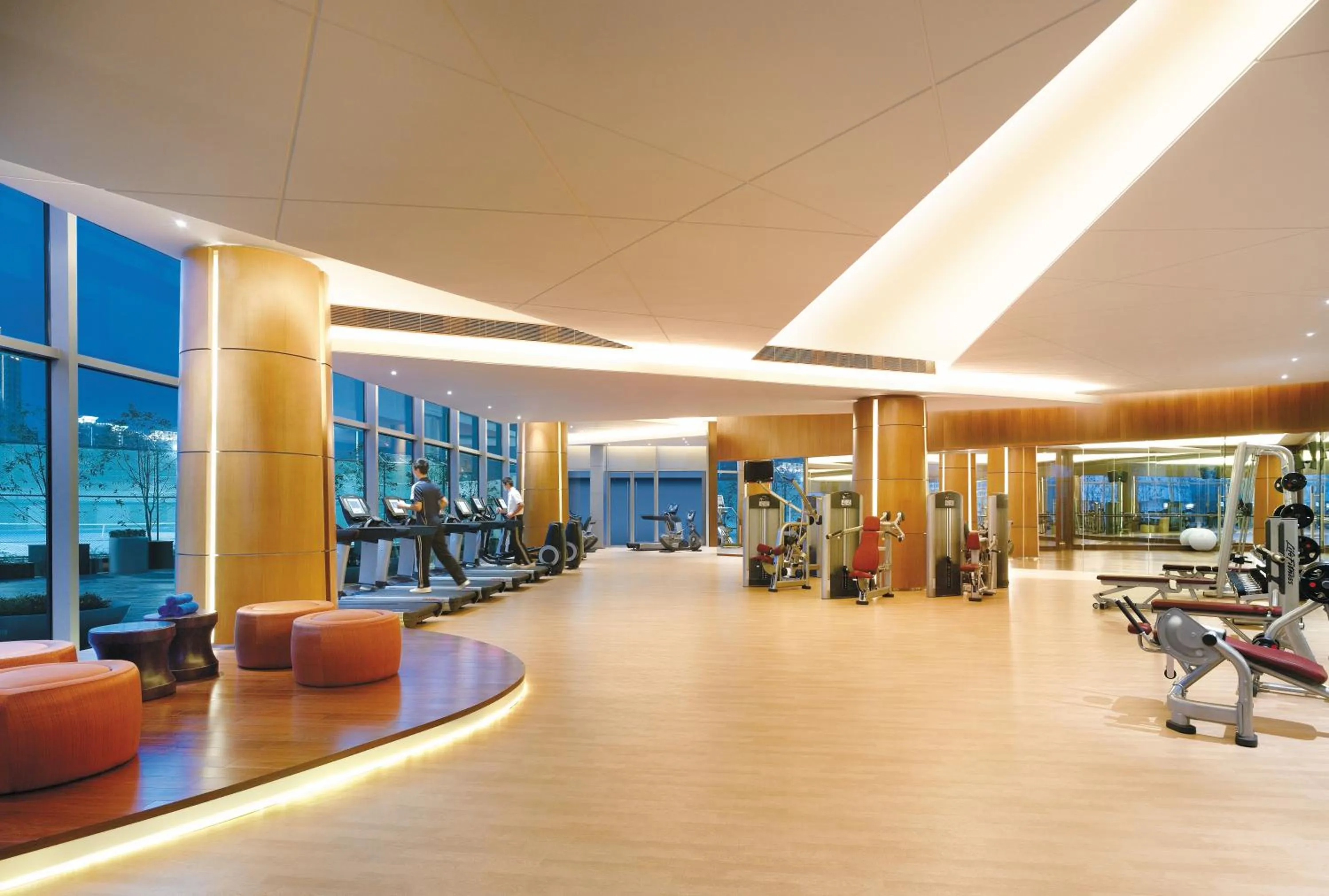 Fitness centre/facilities in Shangri-La Ningbo