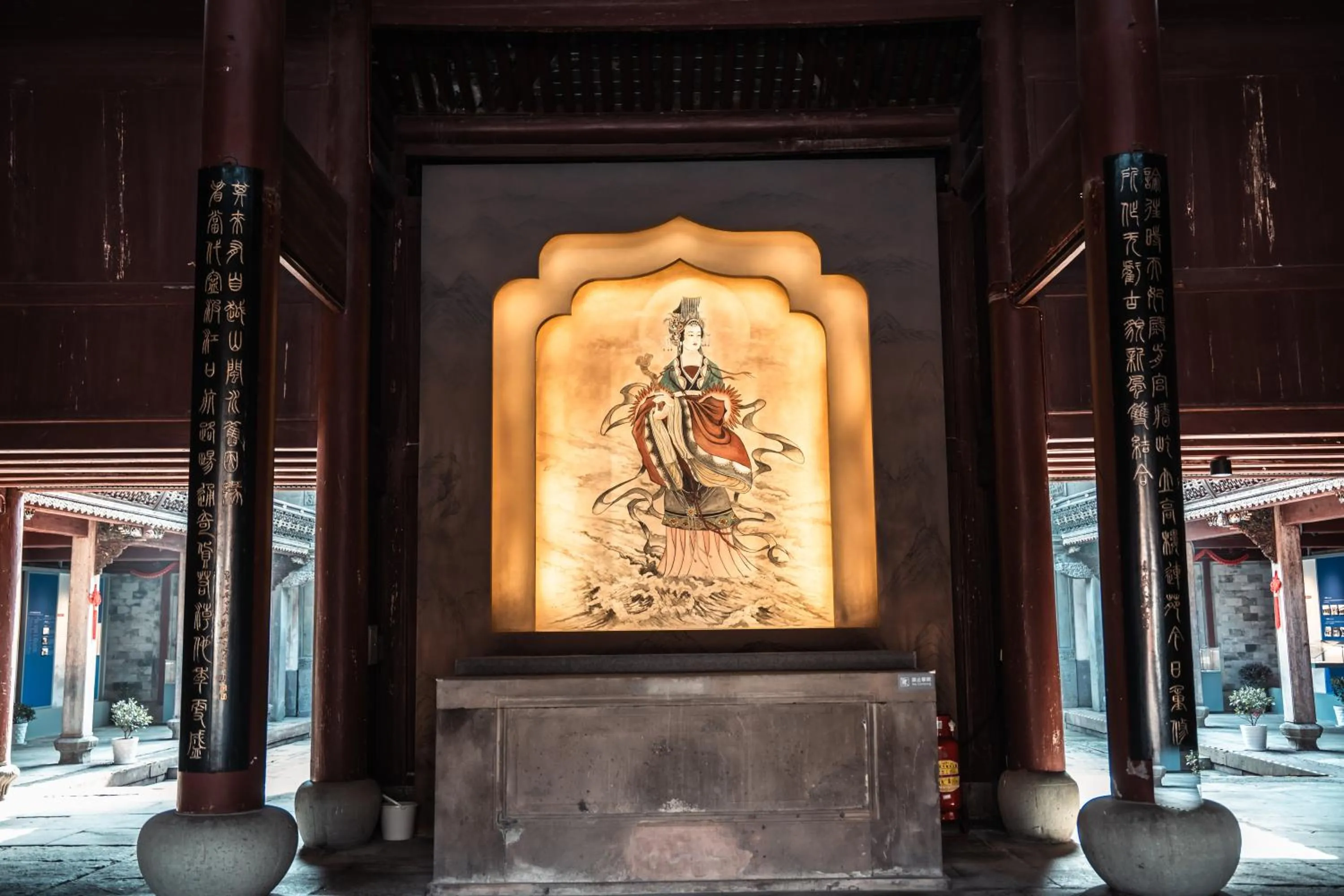 Nearby landmark in Shangri-La Ningbo