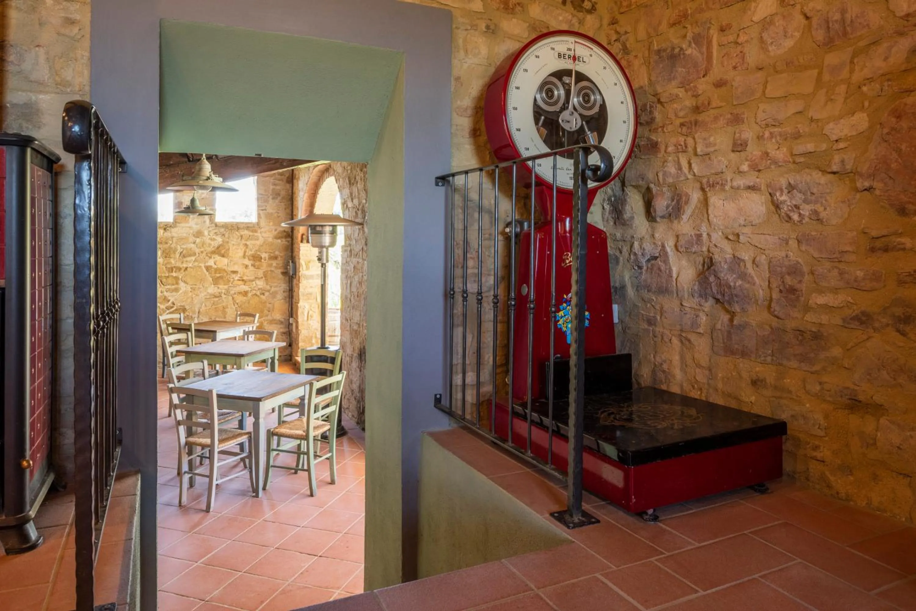 Dining area in La Rimbecca Greve in Chianti