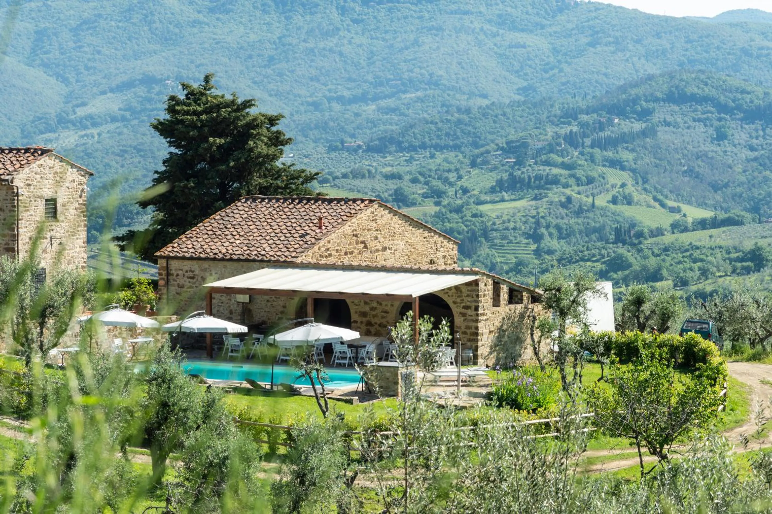 Property building in La Rimbecca Greve in Chianti