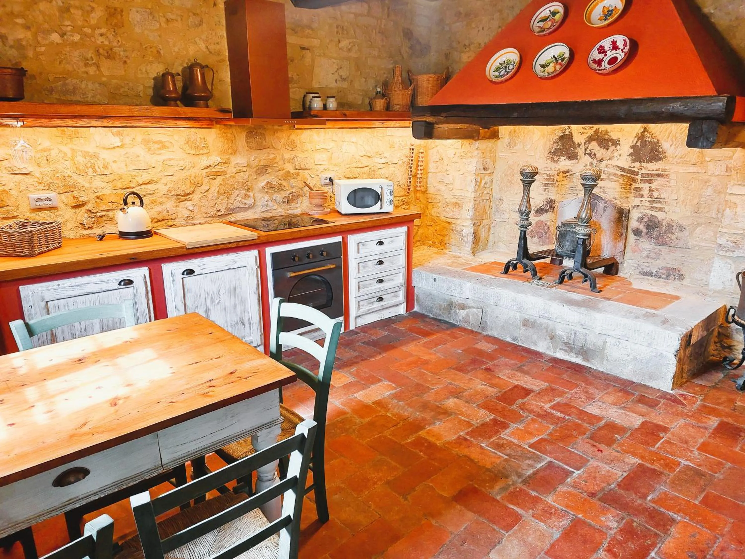 Kitchen or kitchenette in La Rimbecca Greve in Chianti