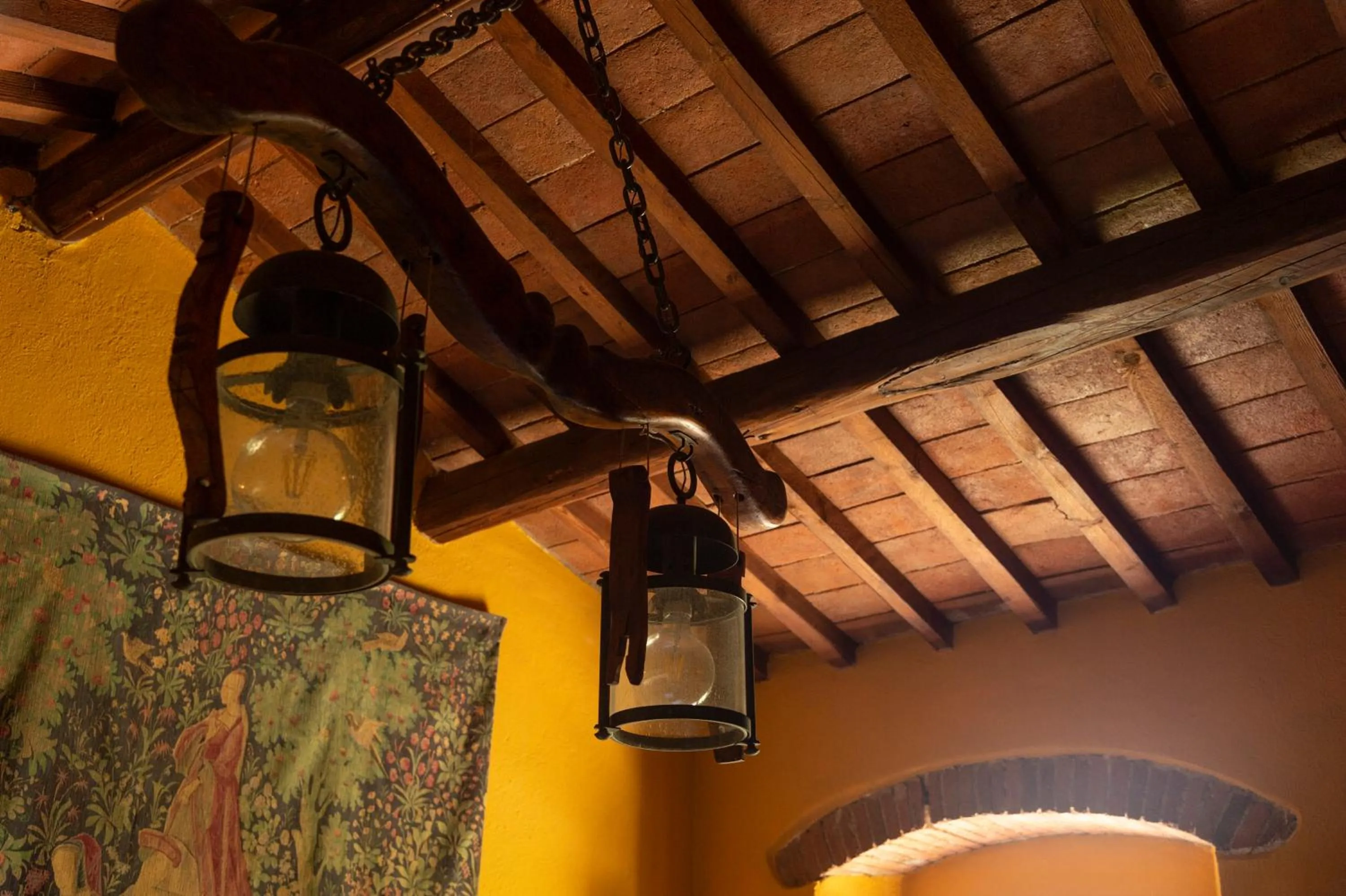 Bird's eye view in La Rimbecca Greve in Chianti