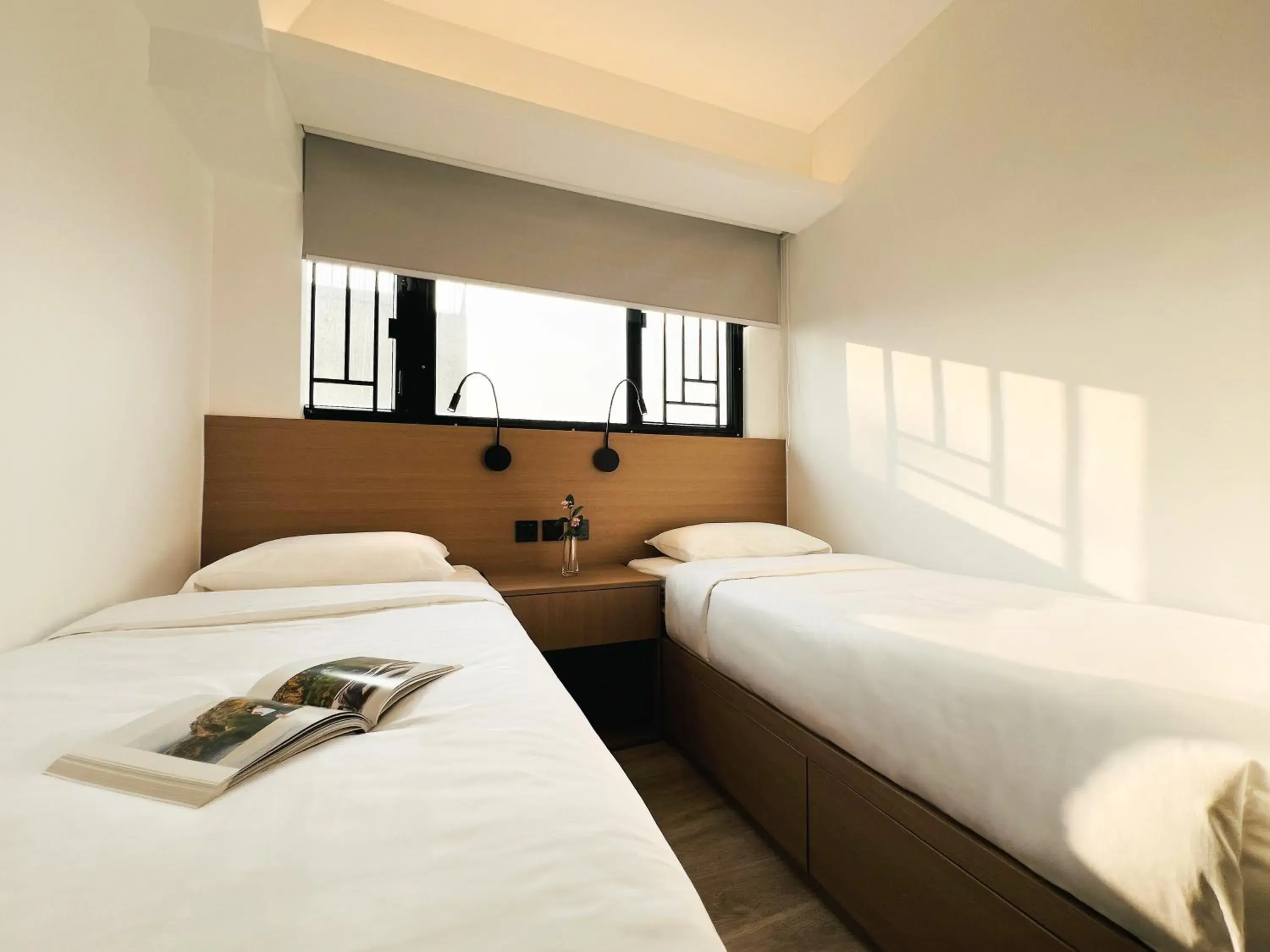 Twin Room in Bridal Tea House Hotel - Yaumatei Twin Room in Bridal Tea House Hotel - Yaumatei