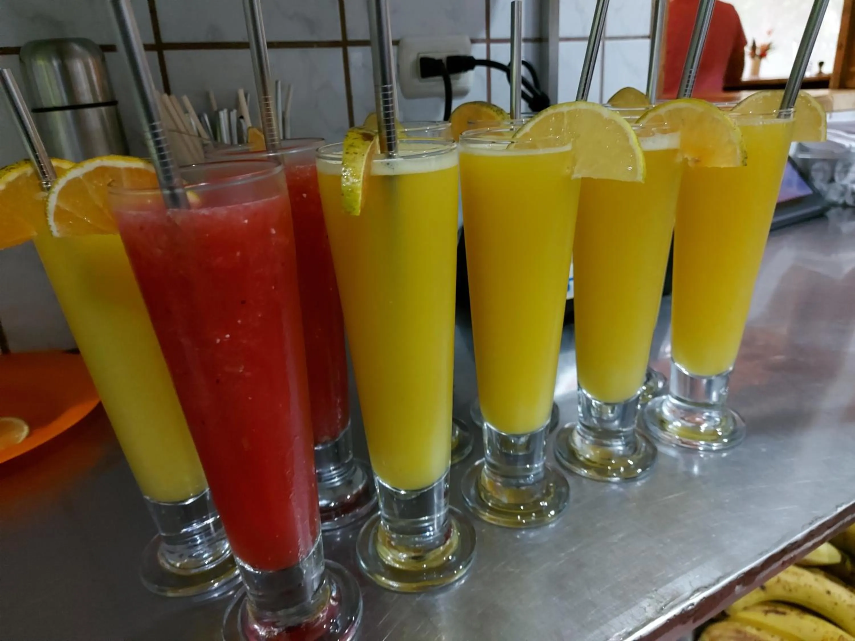 Food and drinks in Hotel Casa Gitana Corcovado Tour operador