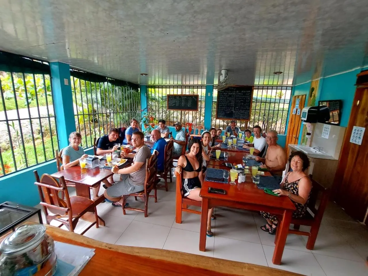 Restaurant/places to eat in Hotel Casa Gitana Corcovado Tour operador