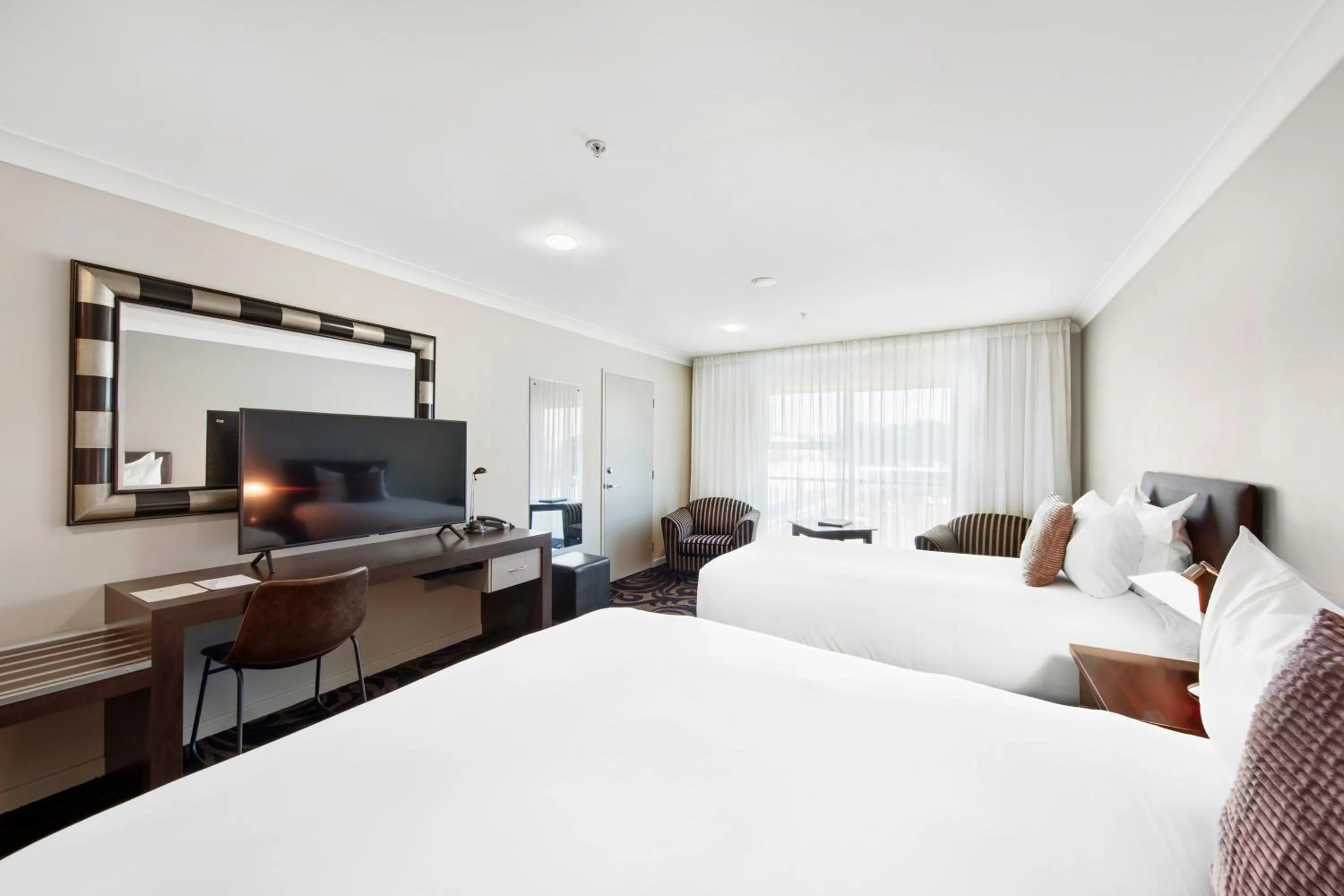 Photo of the whole room, Bed in Millennium Hotel New Plymouth, Waterfront