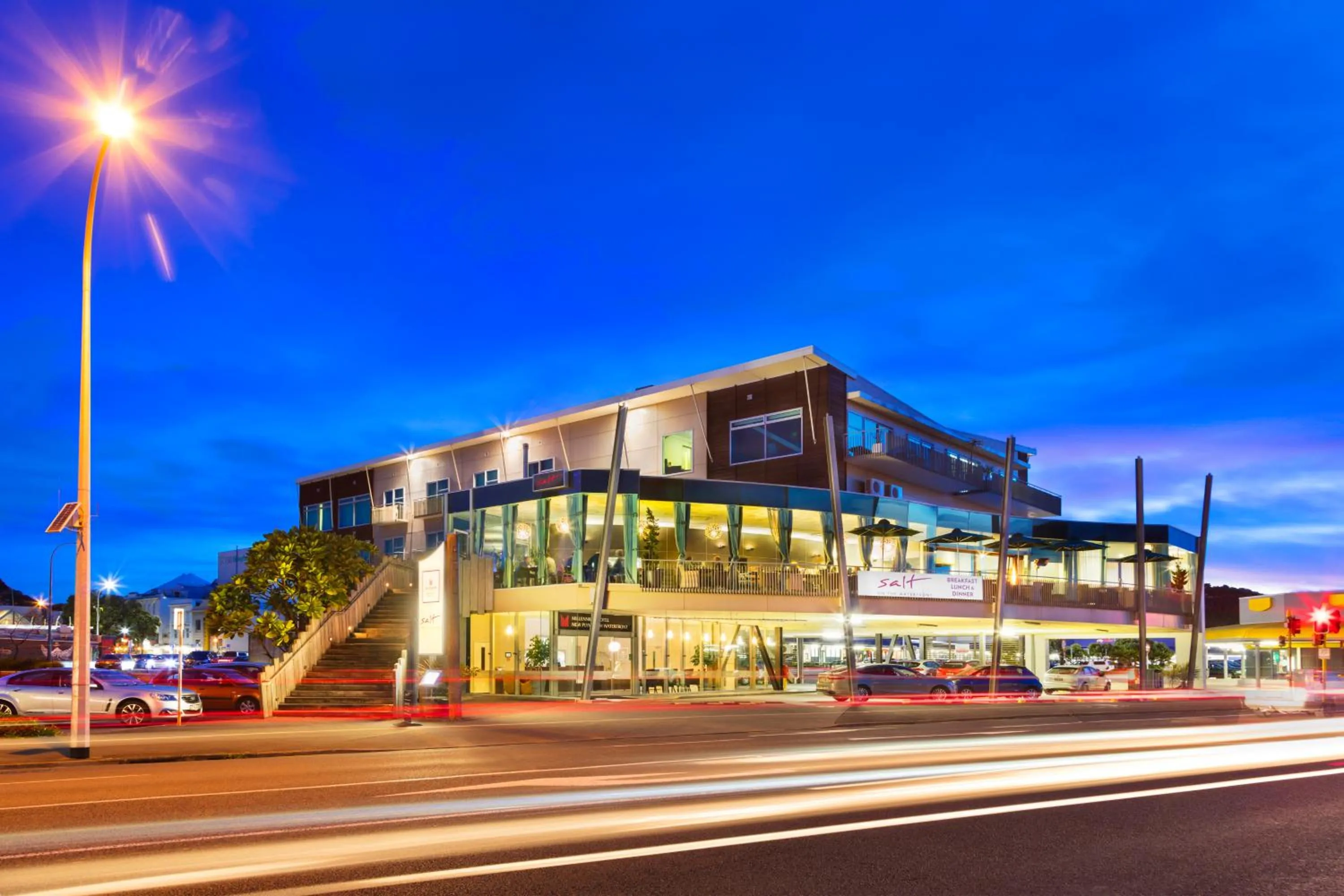 Facade/entrance in Millennium Hotel New Plymouth, Waterfront