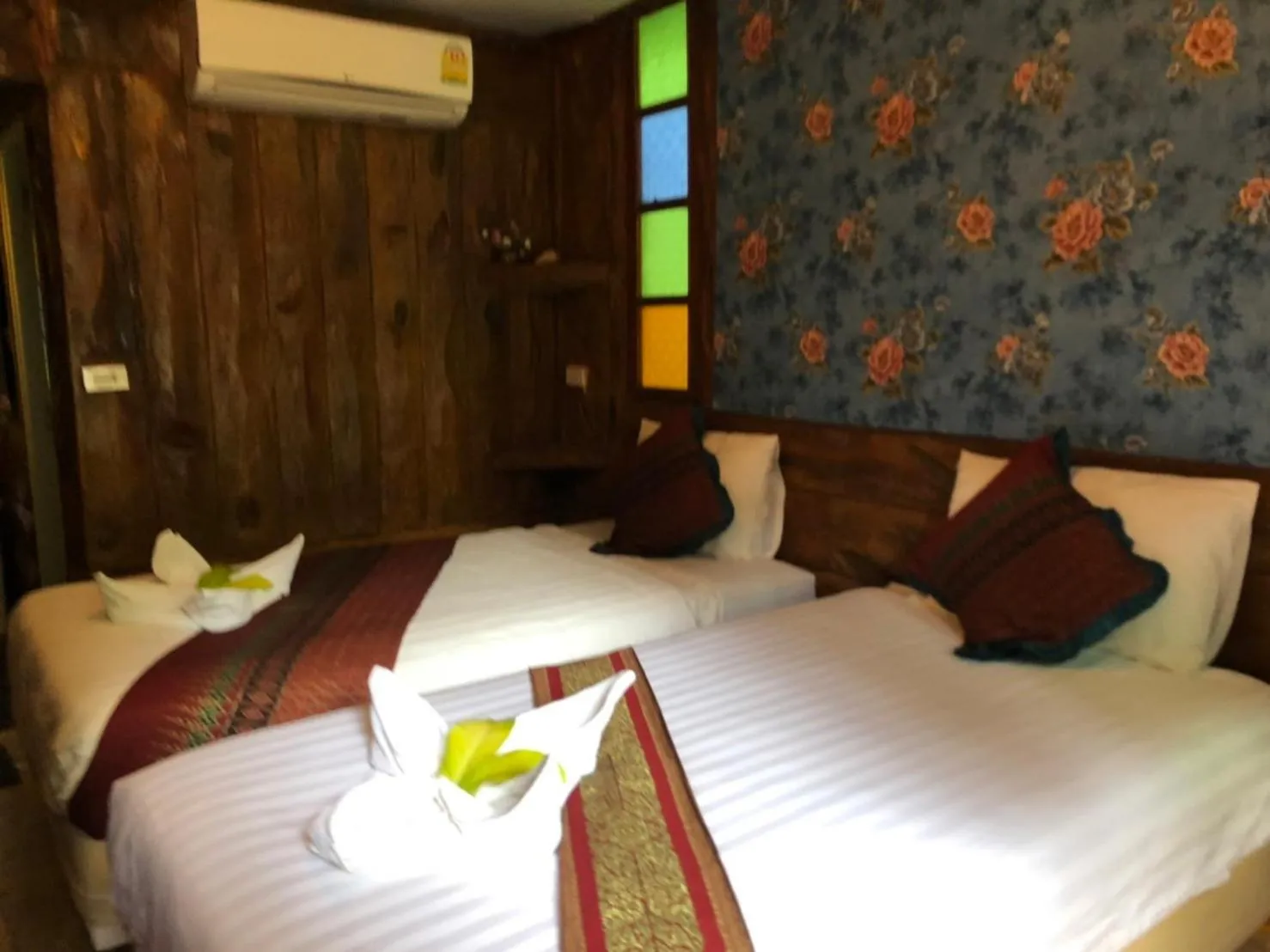 Bed in Saiyok River House