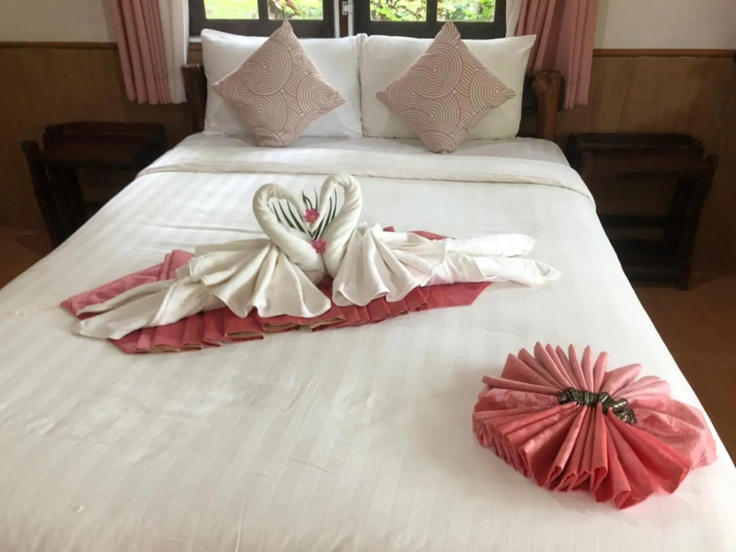 Bed in Saiyok River House