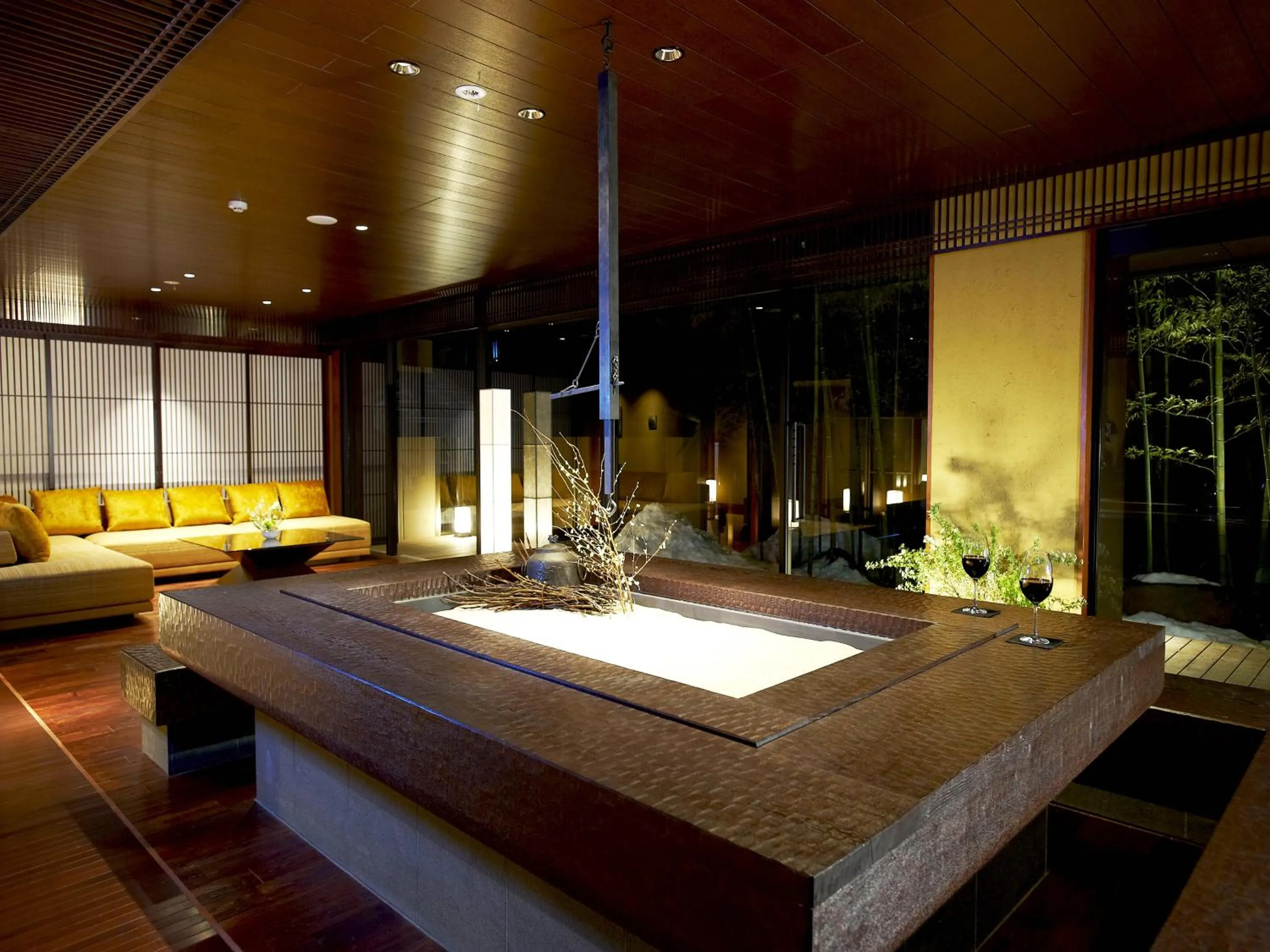 Lobby or reception in 竹泉荘 Chikusenso Onsen