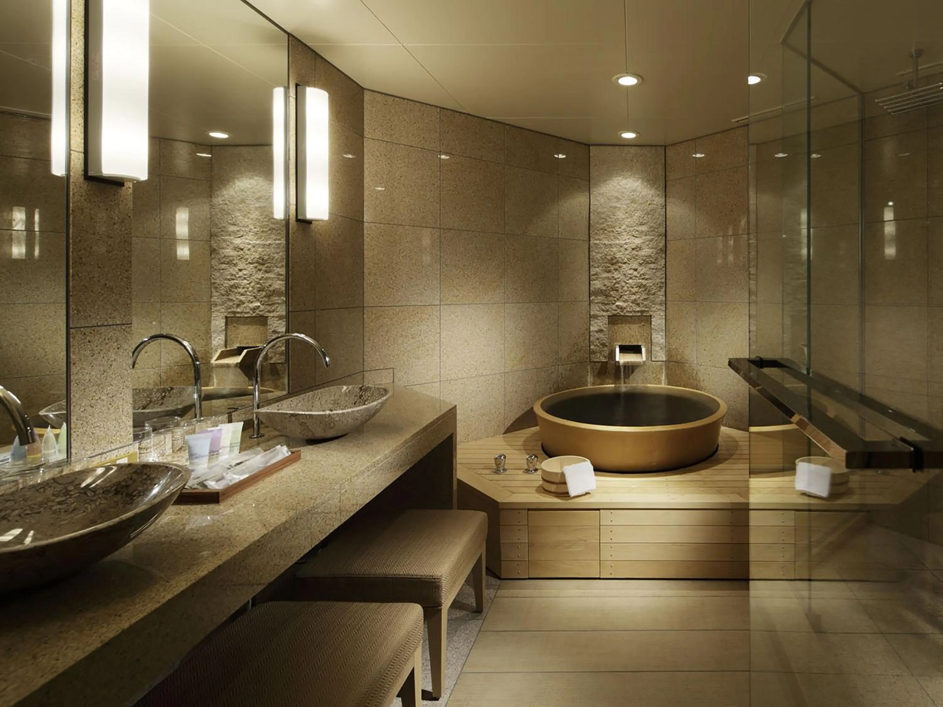 Bathroom in 竹泉荘 Chikusenso Onsen