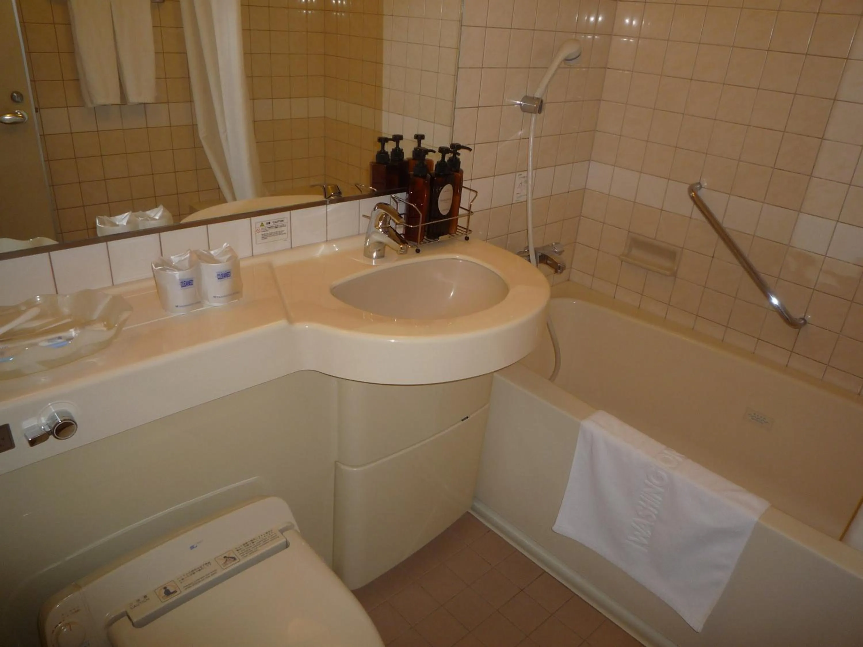 Bathroom in Canal City Fukuoka Washington Hotel