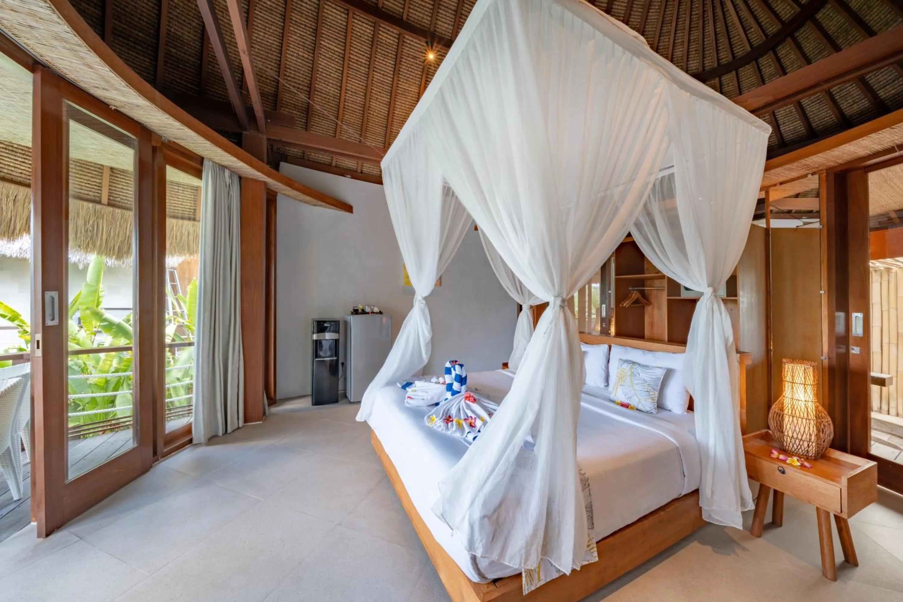 Bedroom, Bed in C-View Villas