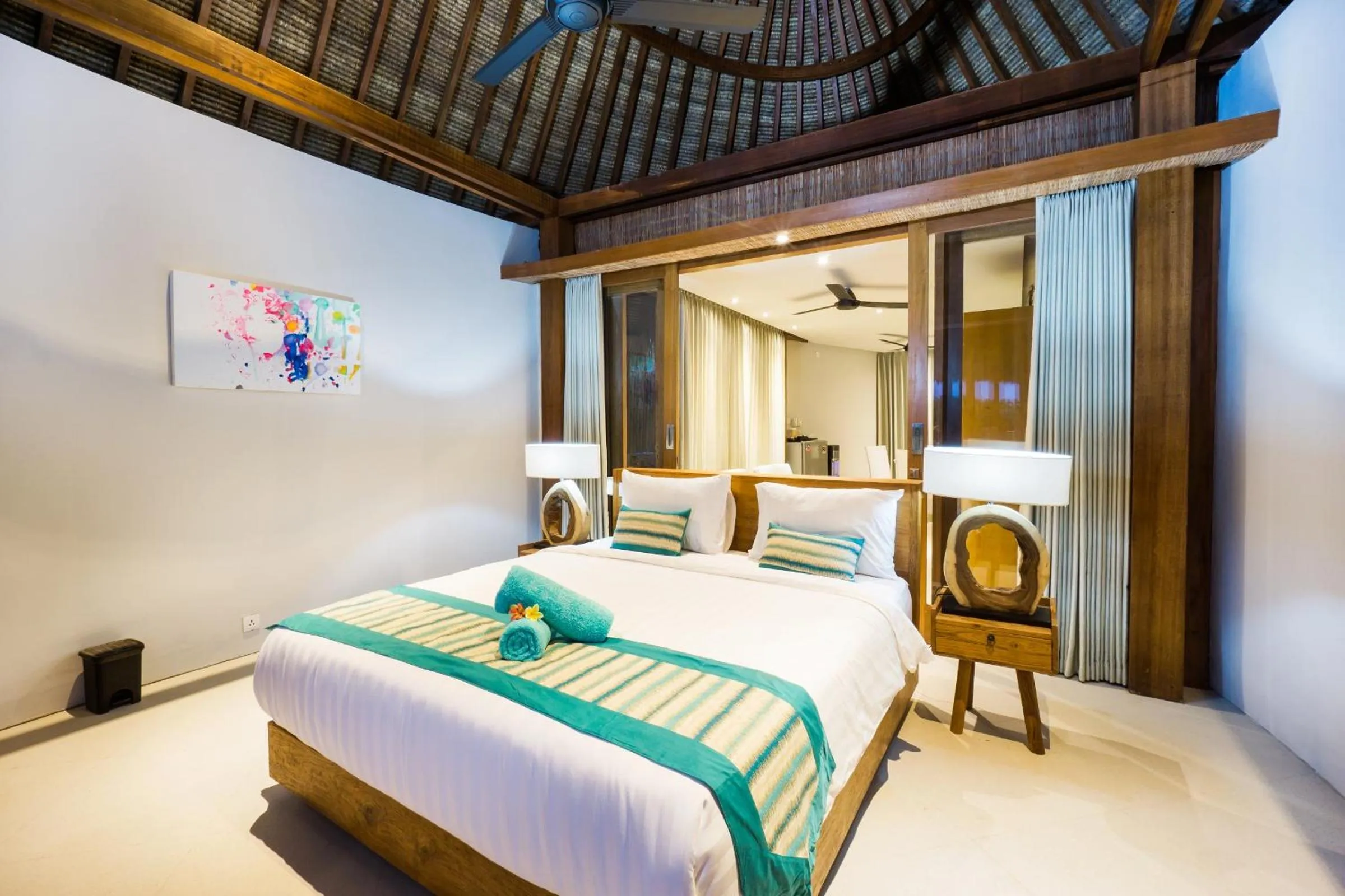 Bedroom, Bed in C-View Villas