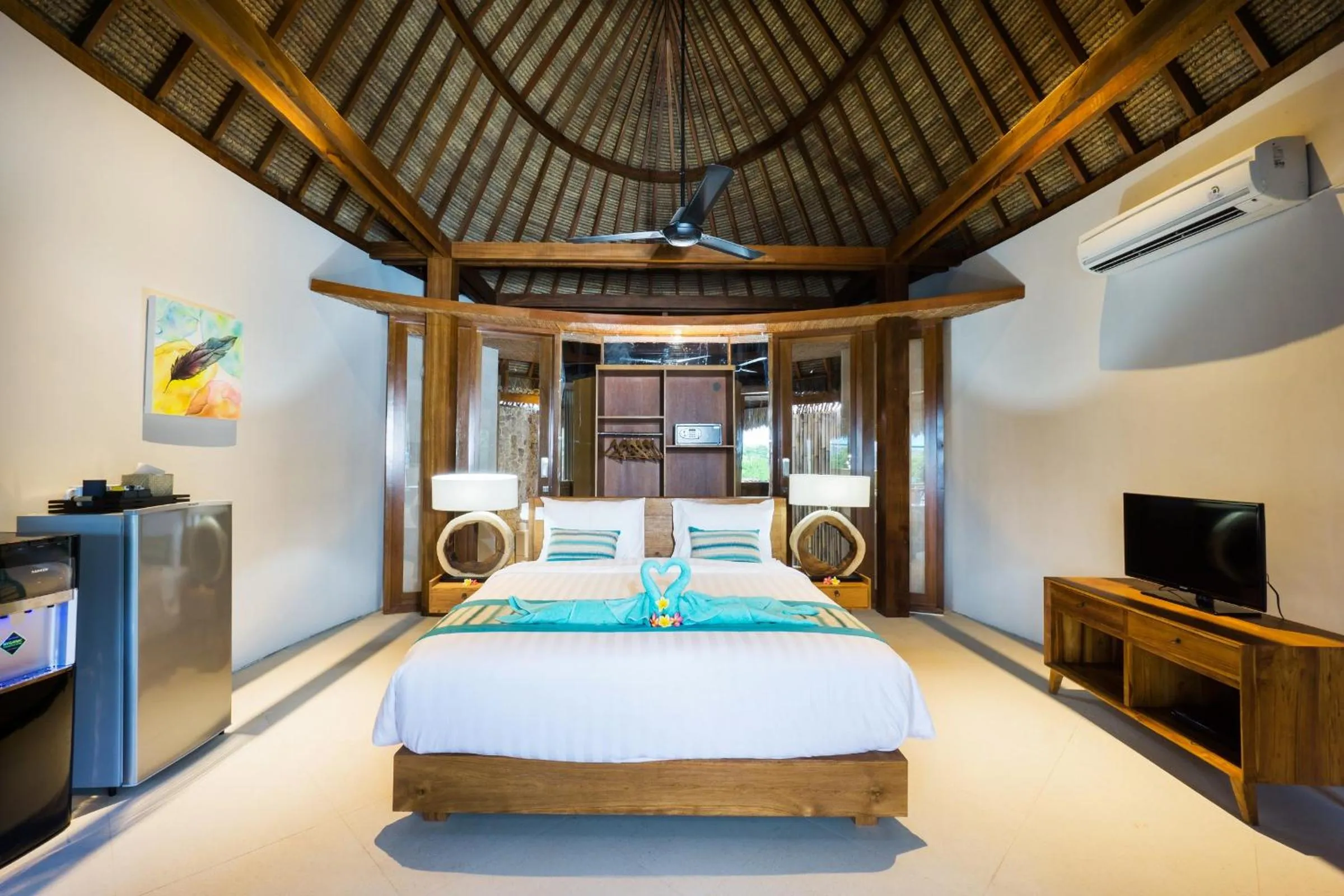 Bedroom, Bed in C-View Villas