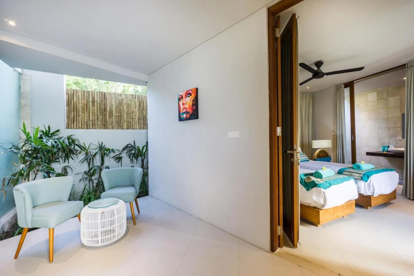 Bedroom, Bed in C-View Villas