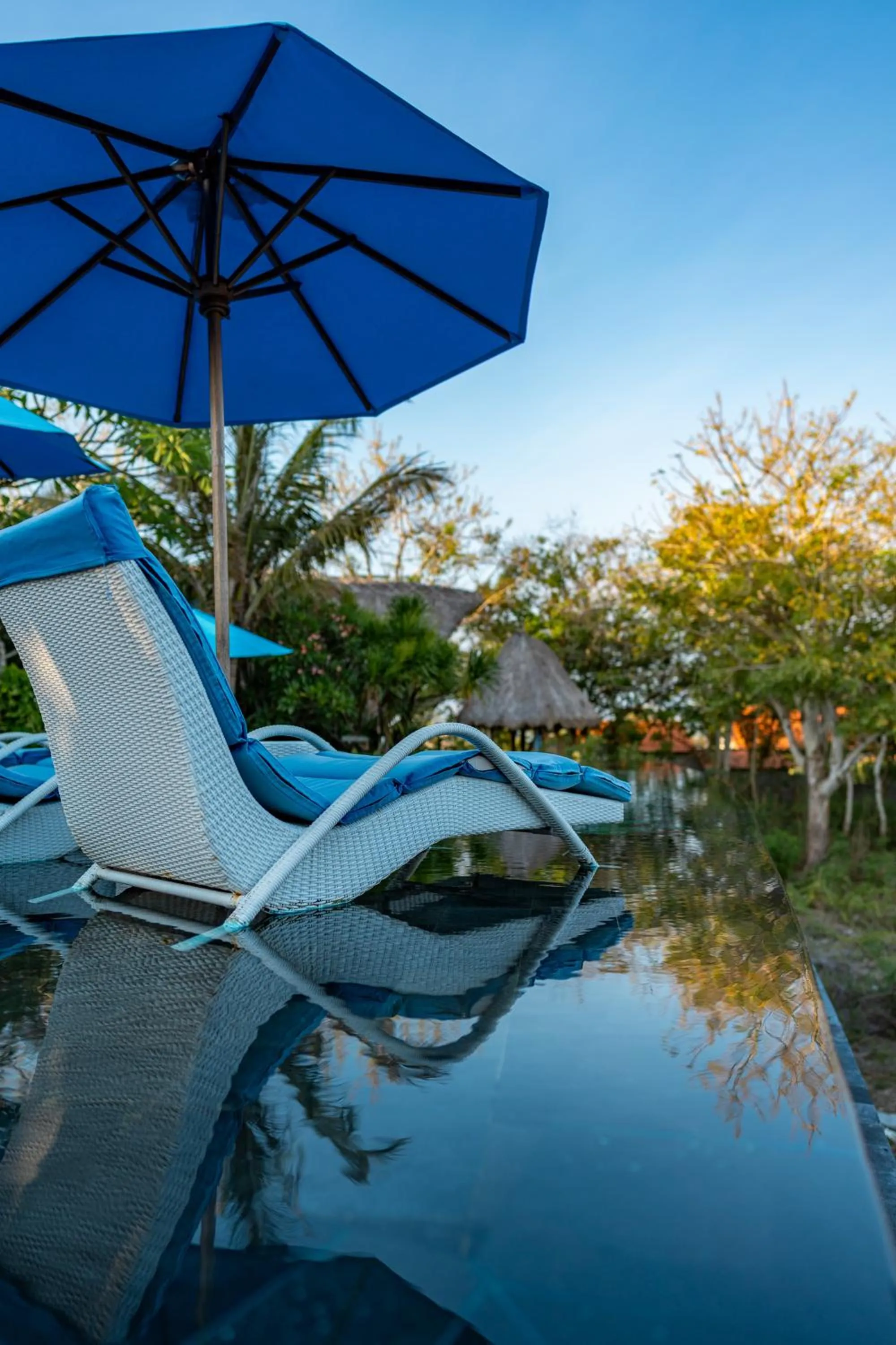 sunbed in C-View Villas