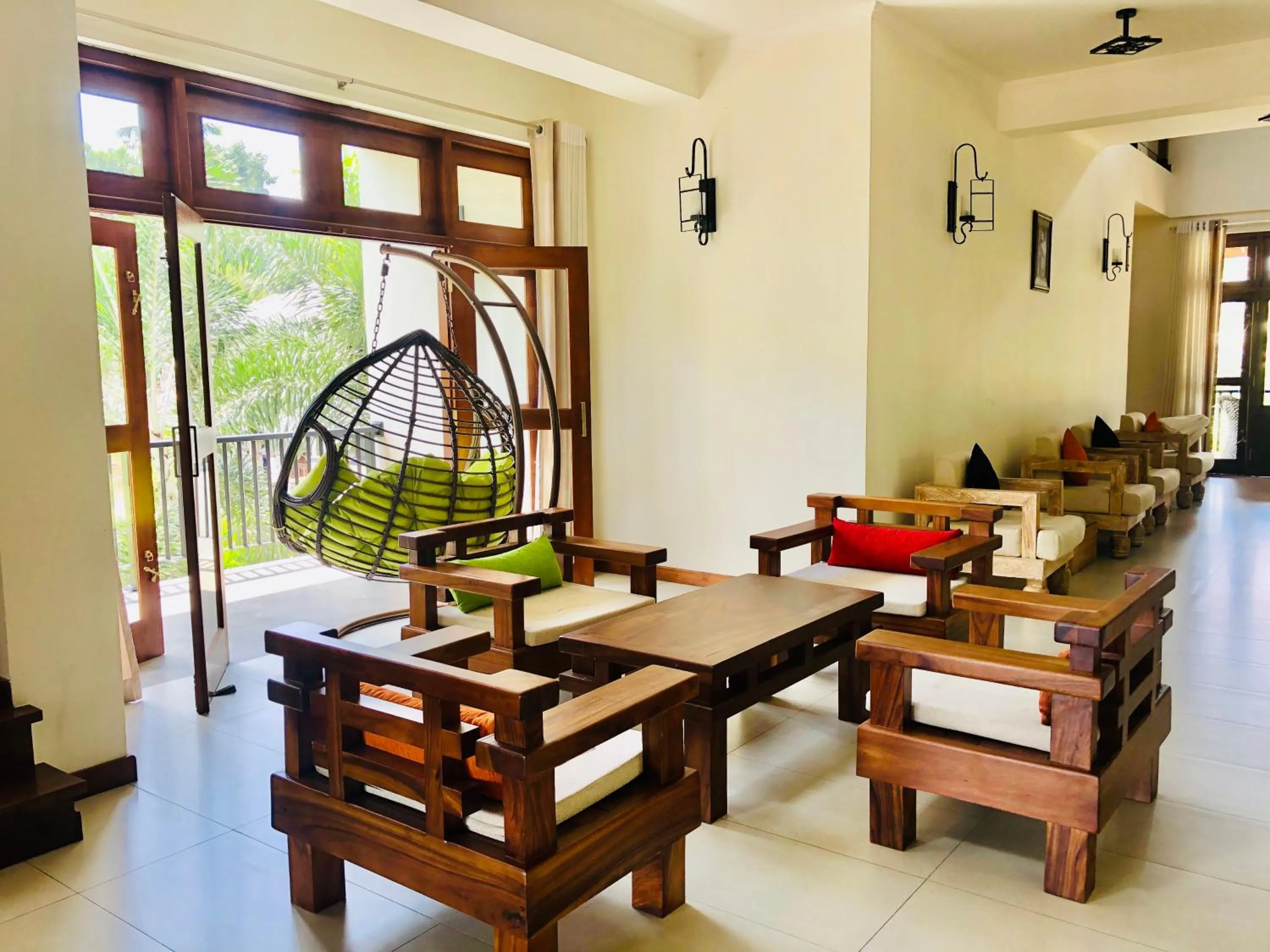 Seating area in Rivora Residence