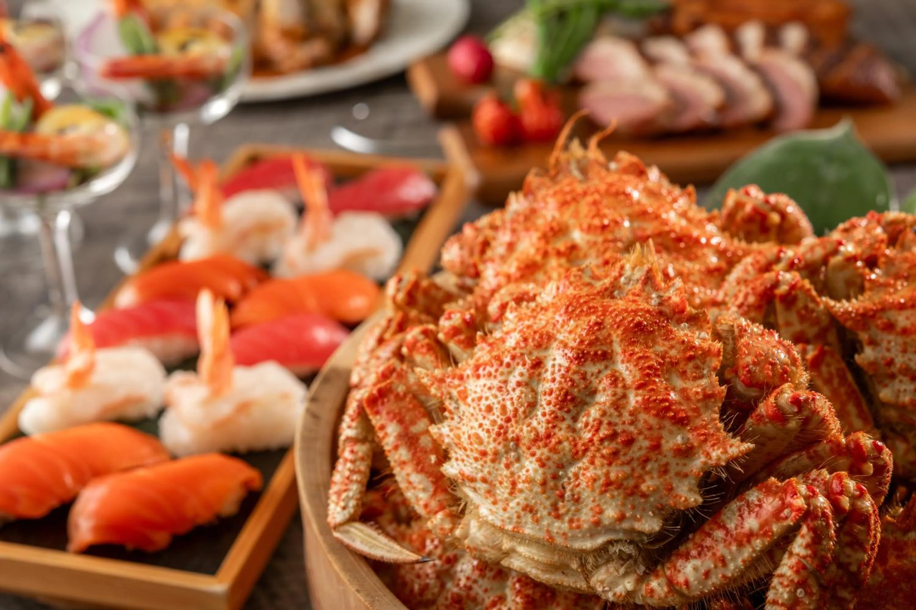 Dinner in KAMENOI HOTEL Aomori Makado