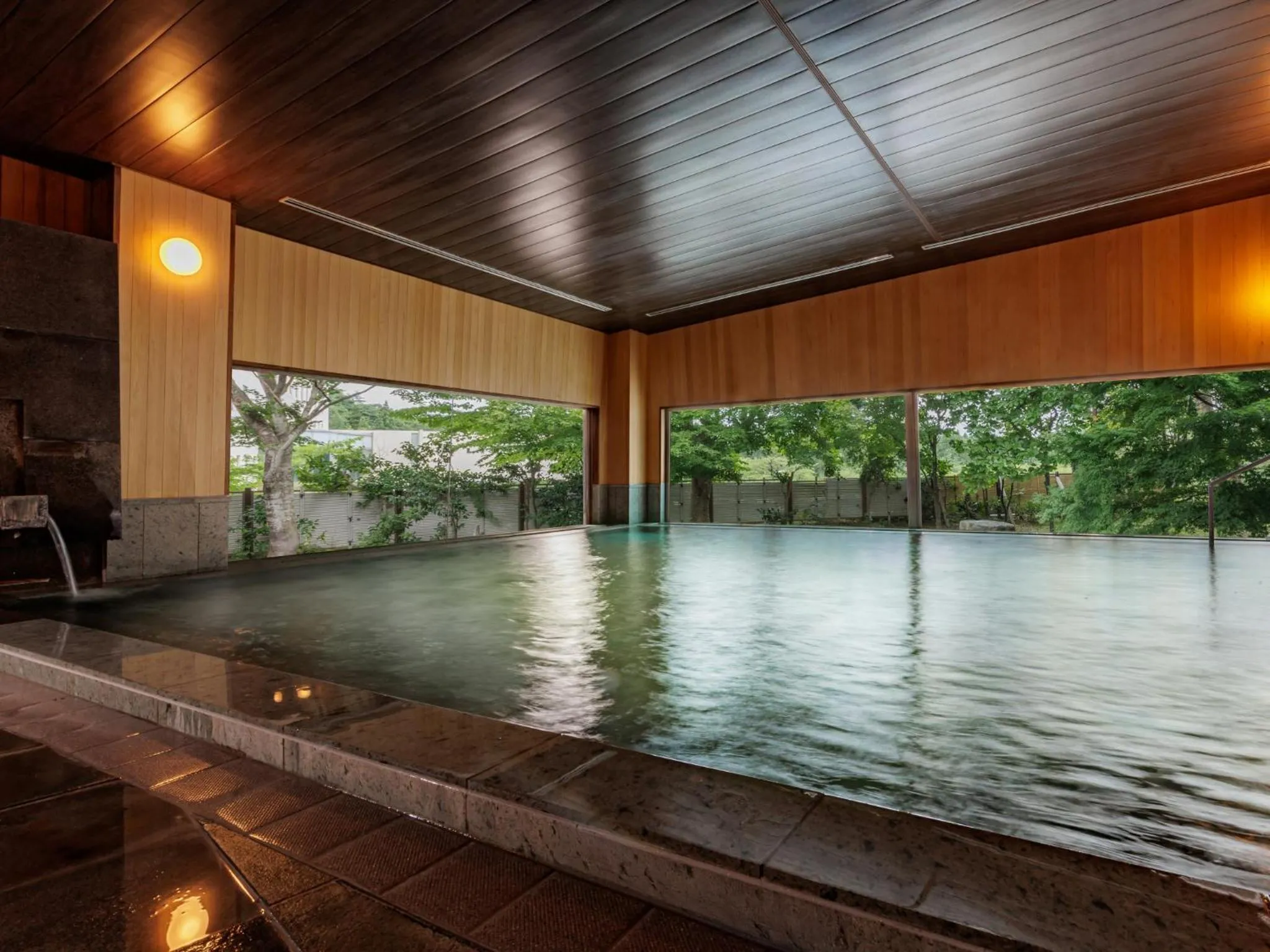 Hot Spring Bath in KAMENOI HOTEL Aomori Makado