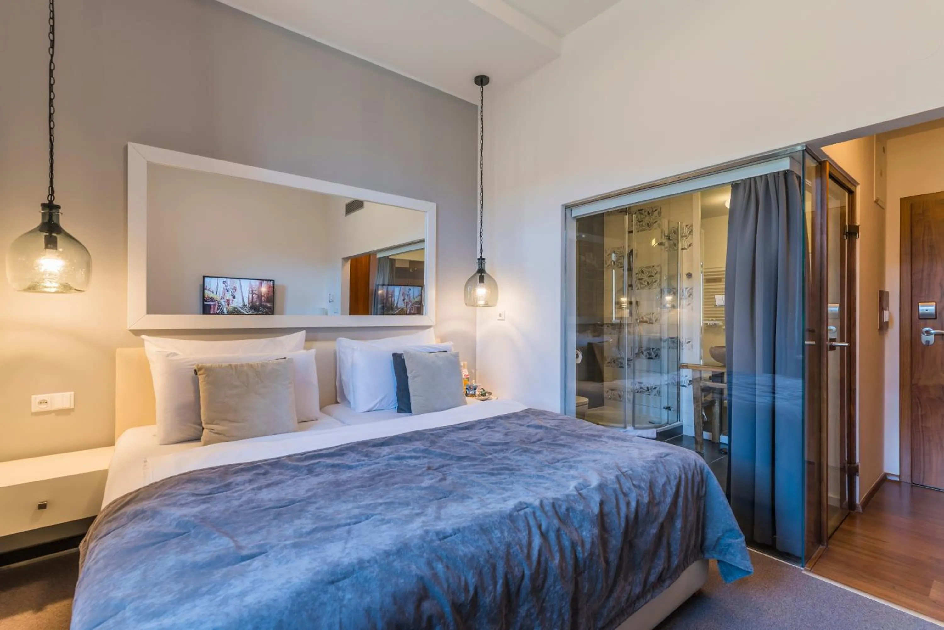 Bed in Wellness & spa hotel Augustiniánský dům