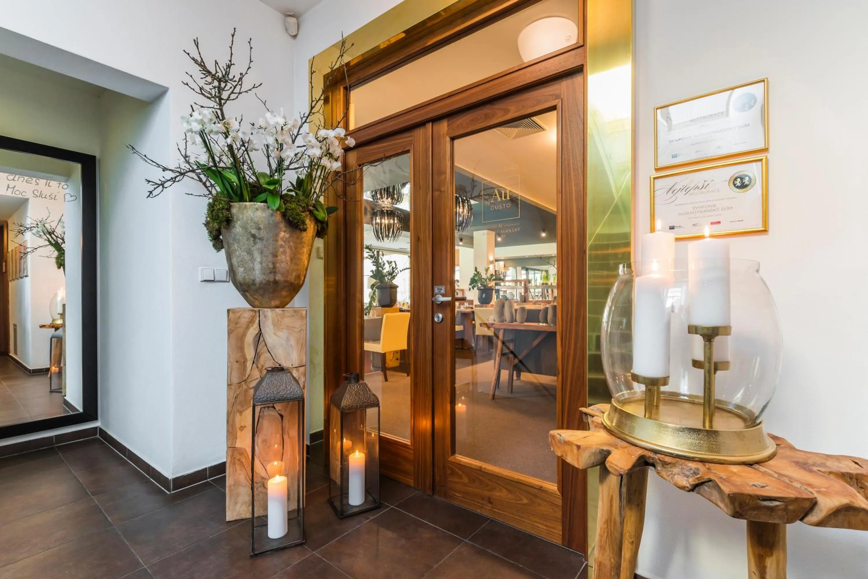 Restaurant/places to eat in Wellness & spa hotel Augustiniánský dům