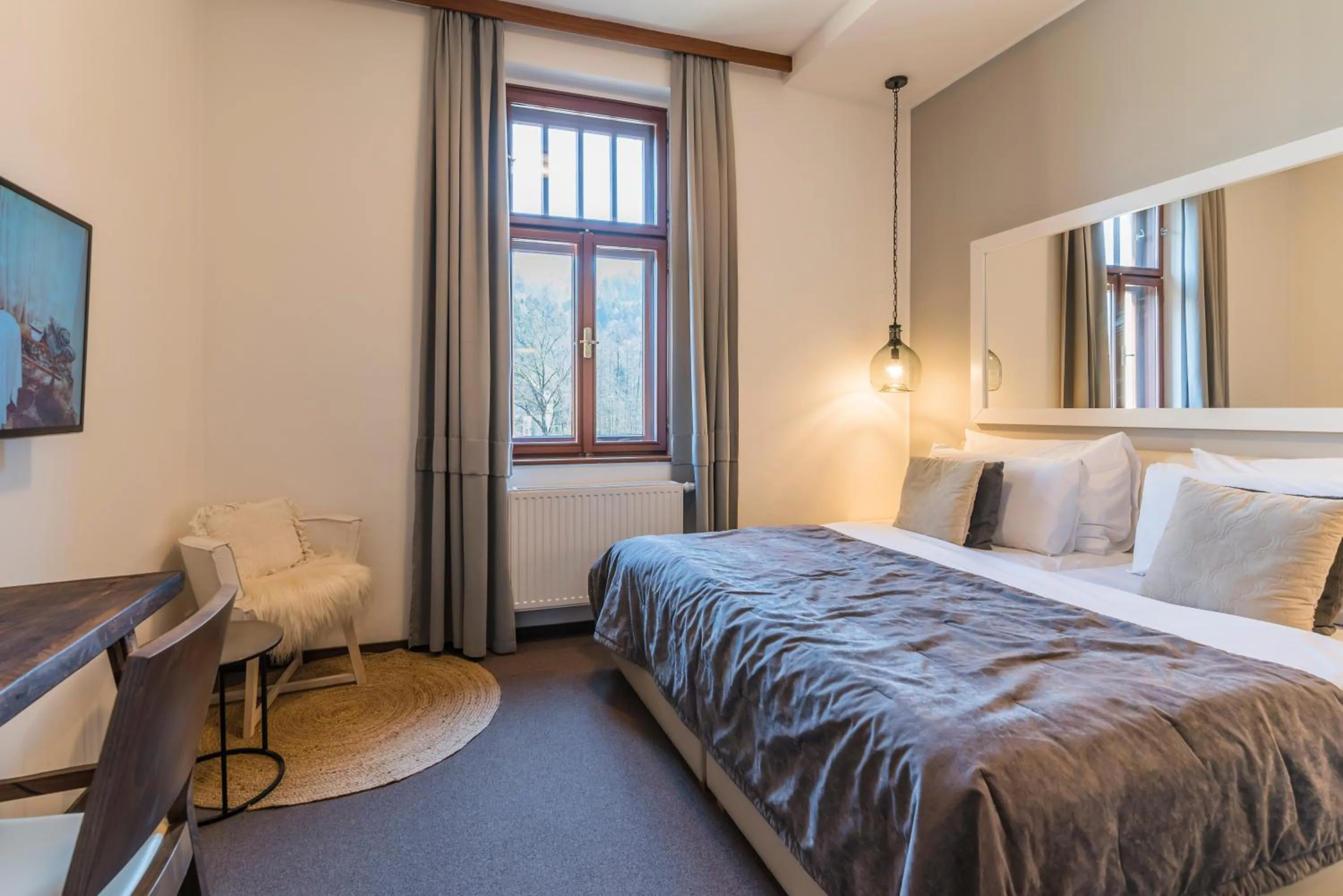 Bed in Wellness & spa hotel Augustiniánský dům