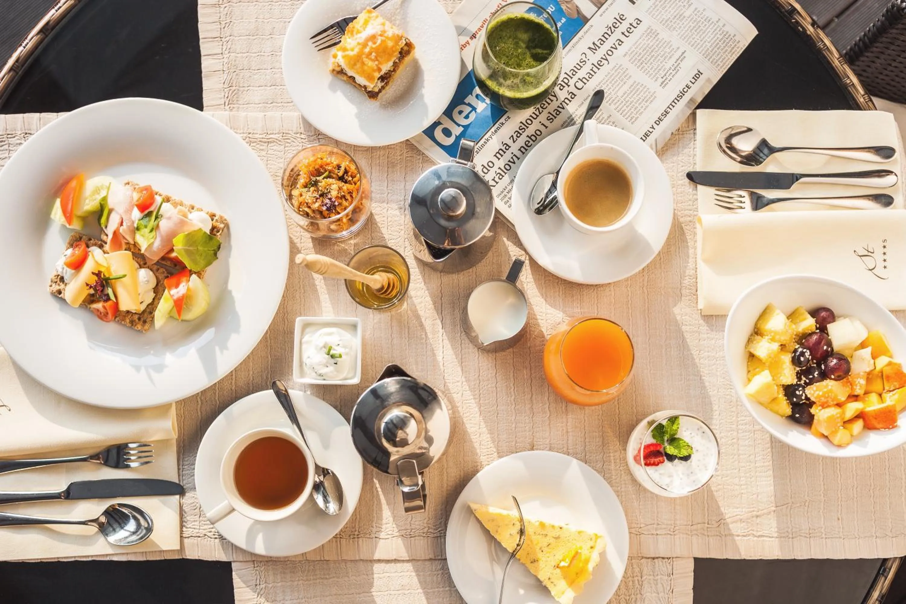 Breakfast in Wellness & spa hotel Augustiniánský dům