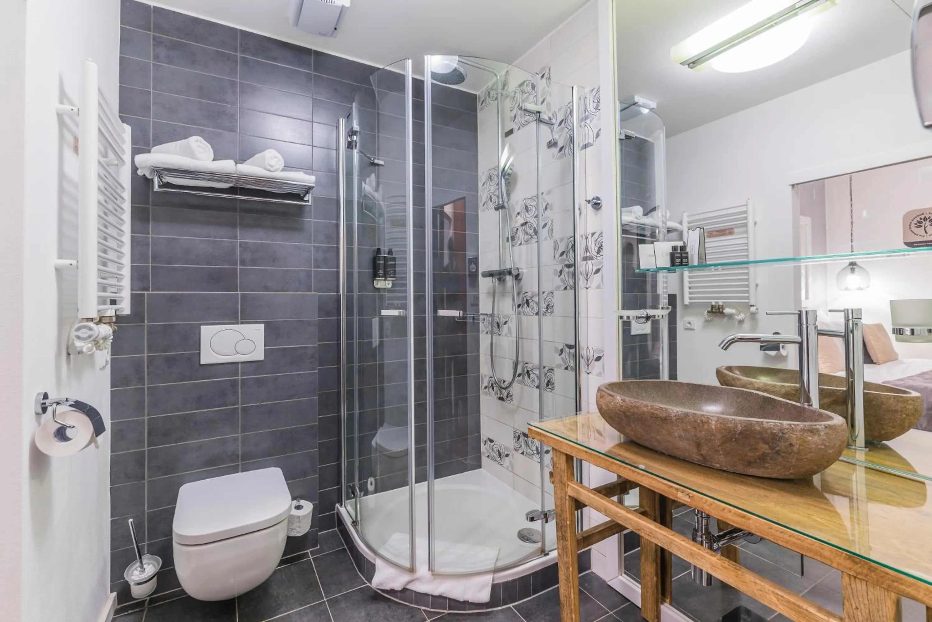 Shower in Wellness & spa hotel Augustiniánský dům