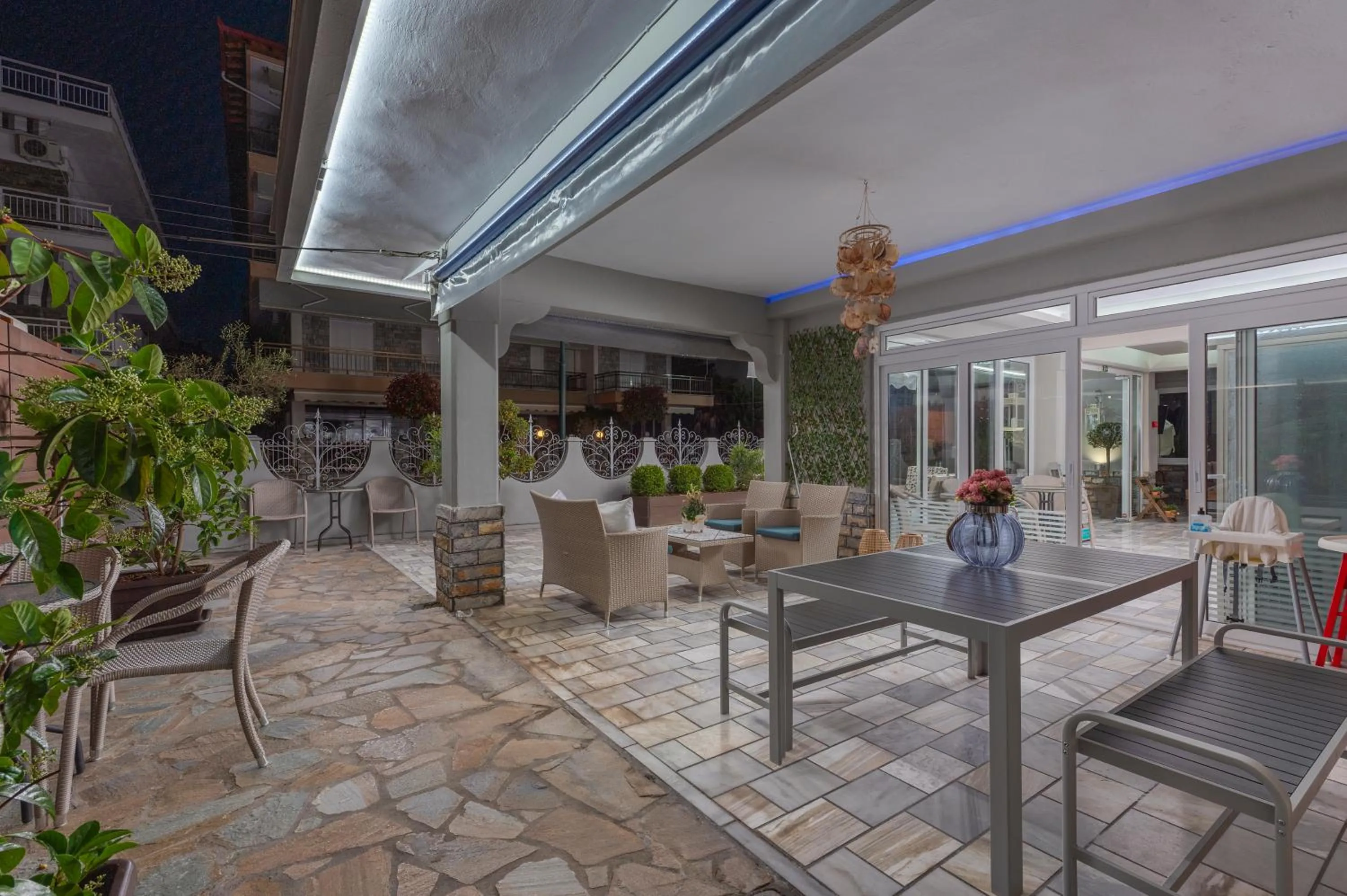 Property building in Ouzas luxury Hotel